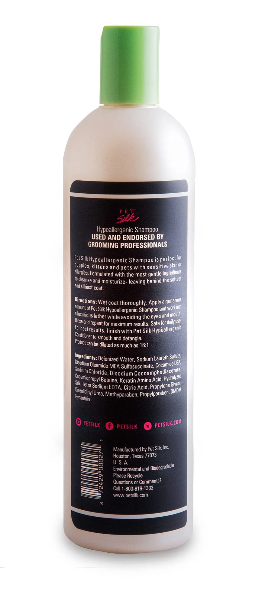 Pet Silk Hypoallergenic Tearless Shampoo - Image 2