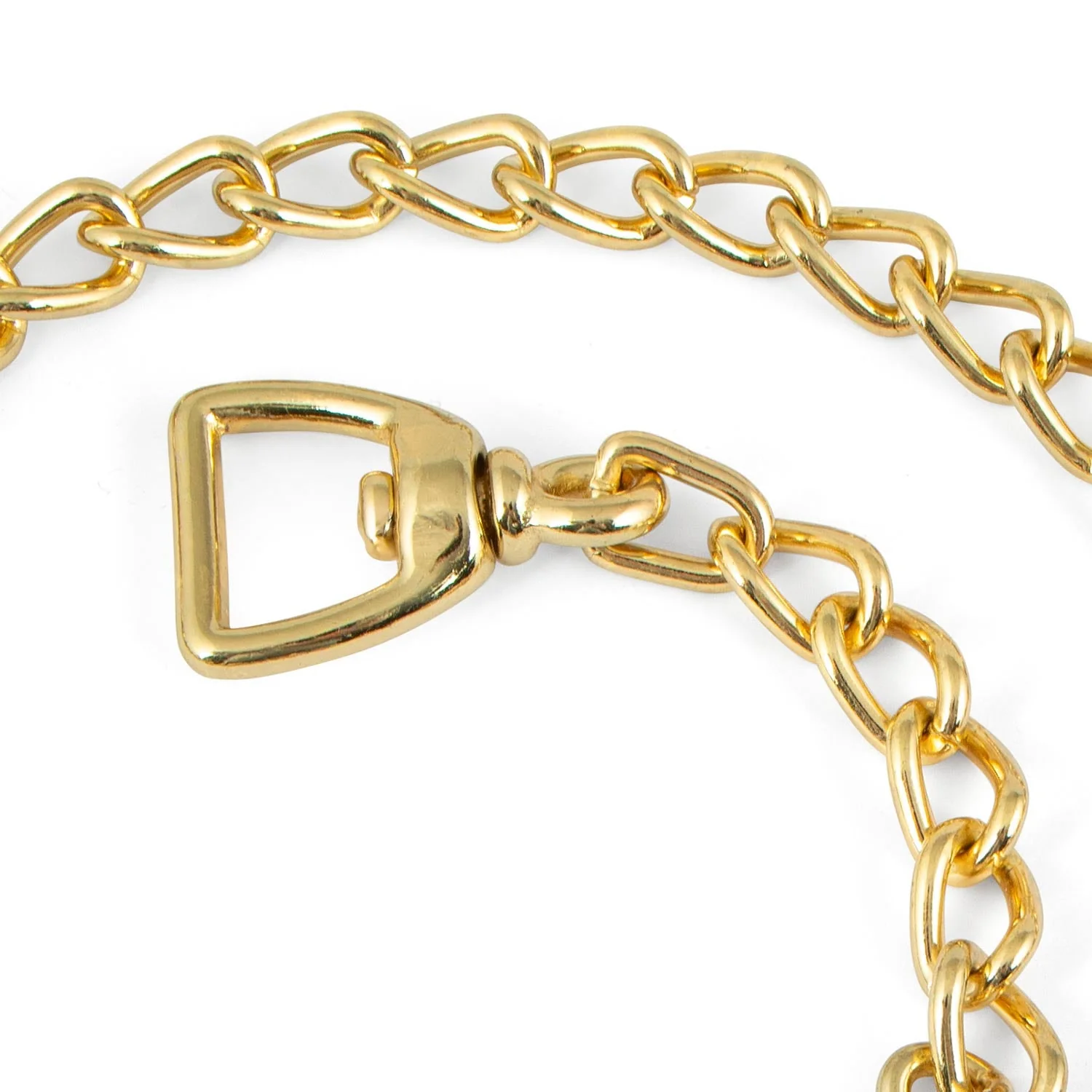 Jeffers Horse Lead Chain with Bolt Snap End & Square Eye Swivel End - Image 12