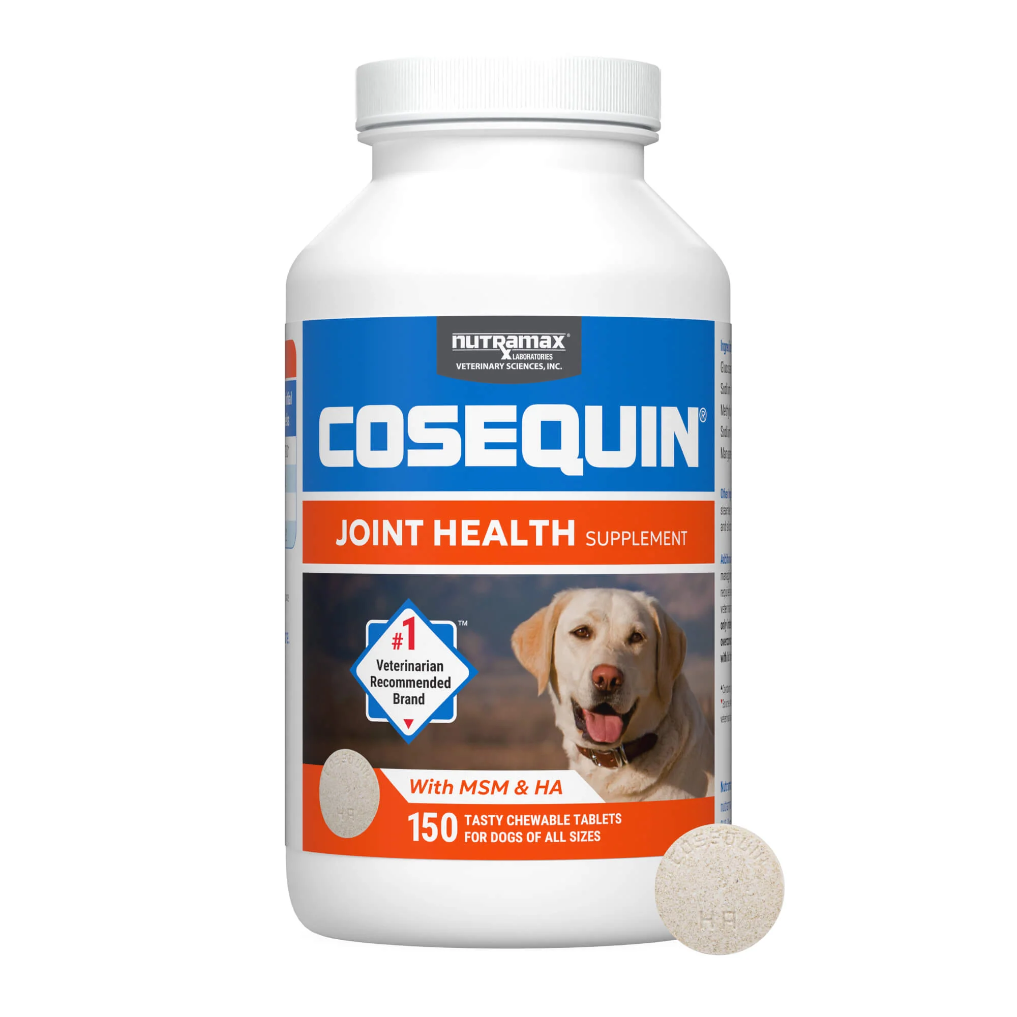 Nutramax Cosequin Maximum Strength Joint Health Plus MSM & Ha Supplement for Dogs - Image 4