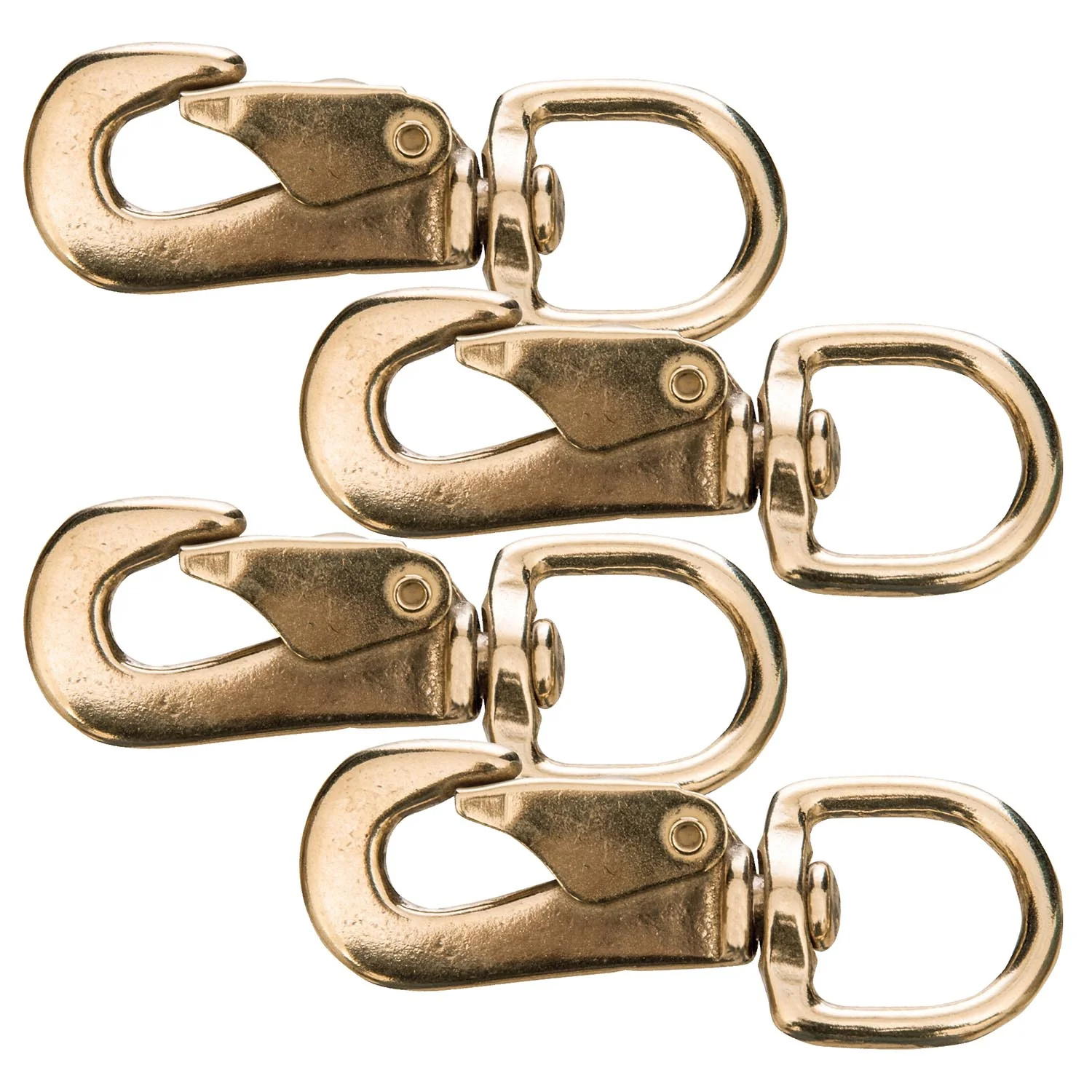 Jeffers Solid Brass Spring Snap, 3/4" x 3-1/2"L - Image 4