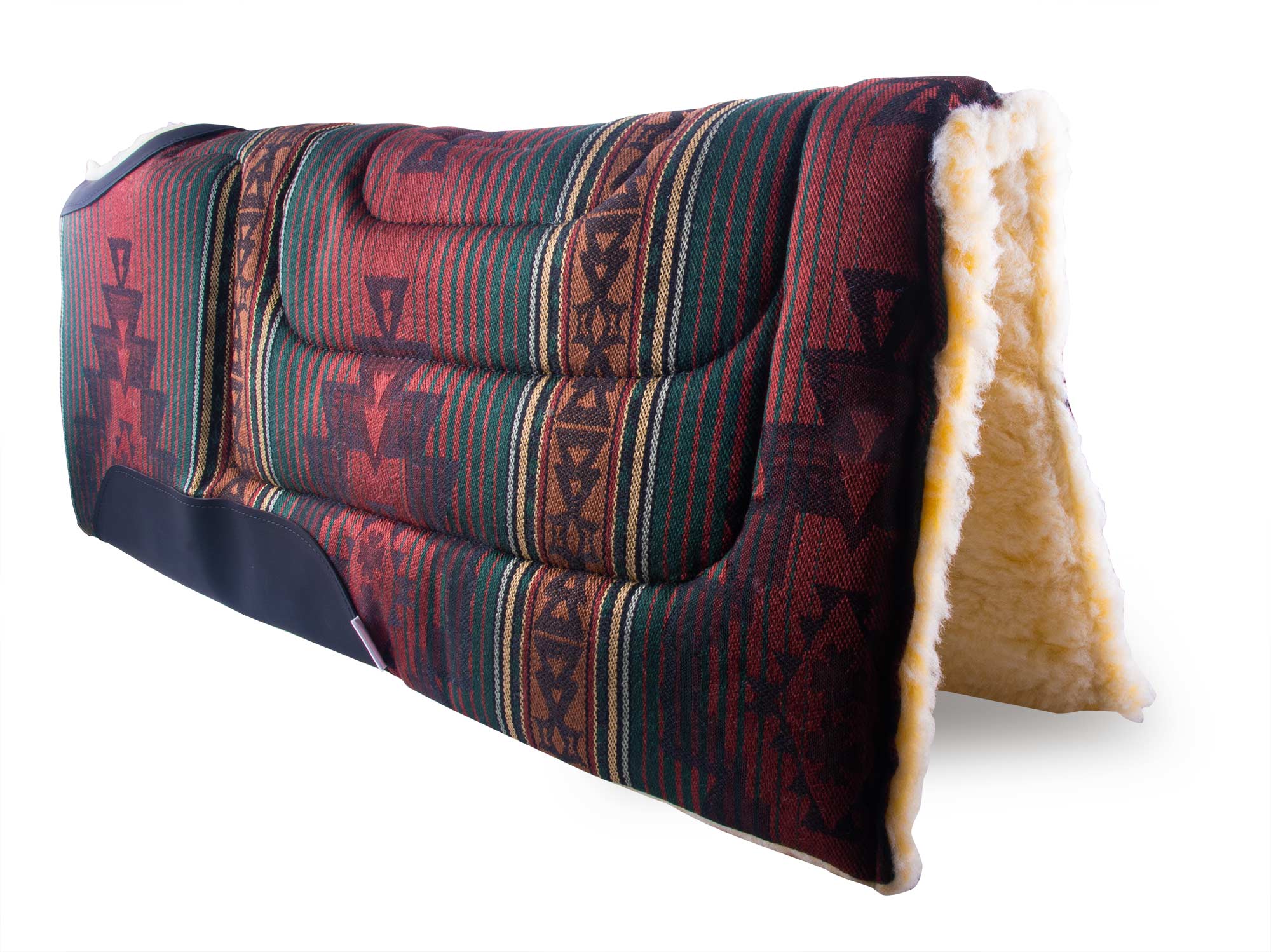 Mustang Sierra Herculon Cut Back & Built Up Saddle Pad, 30" x 32" - Image 5