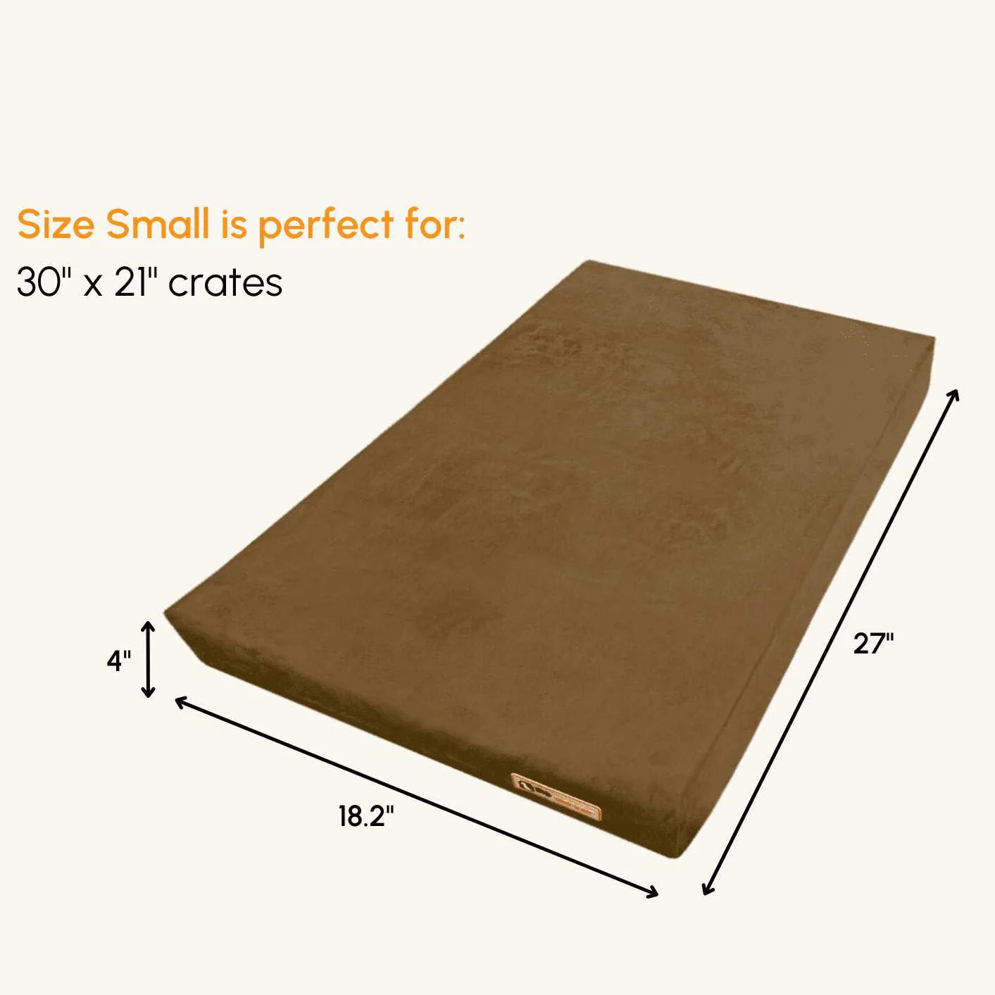 Big Barker 4" Thick Ortholift Crate Dog Bed – Orthopedic Foam Mat for Dogs - Image 7