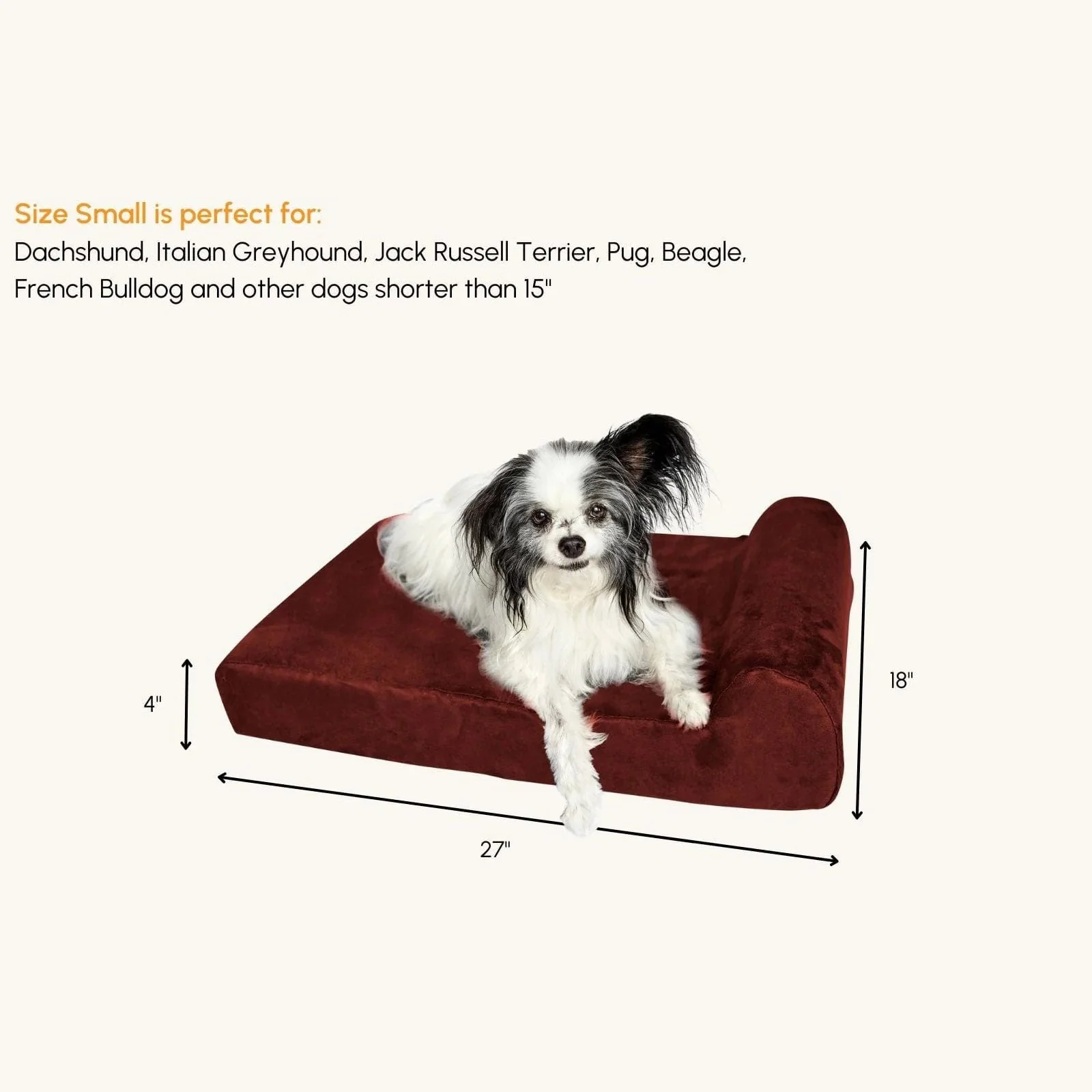 Big Barker Headrest Dog Bed, 4" Thick – Orthopedic Support for Small to Large Dogs - Image 25