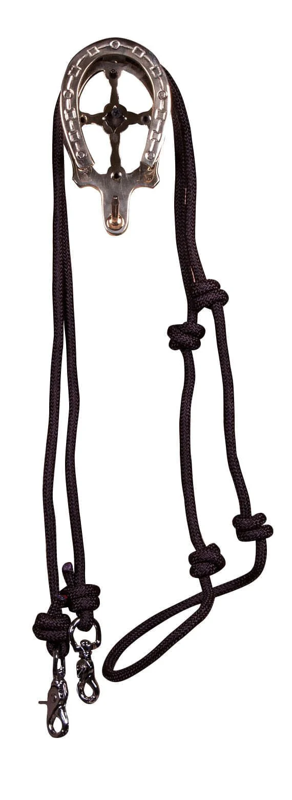 Mustang Mountain Rope 8' Knotted Barrel Rein - Image 4