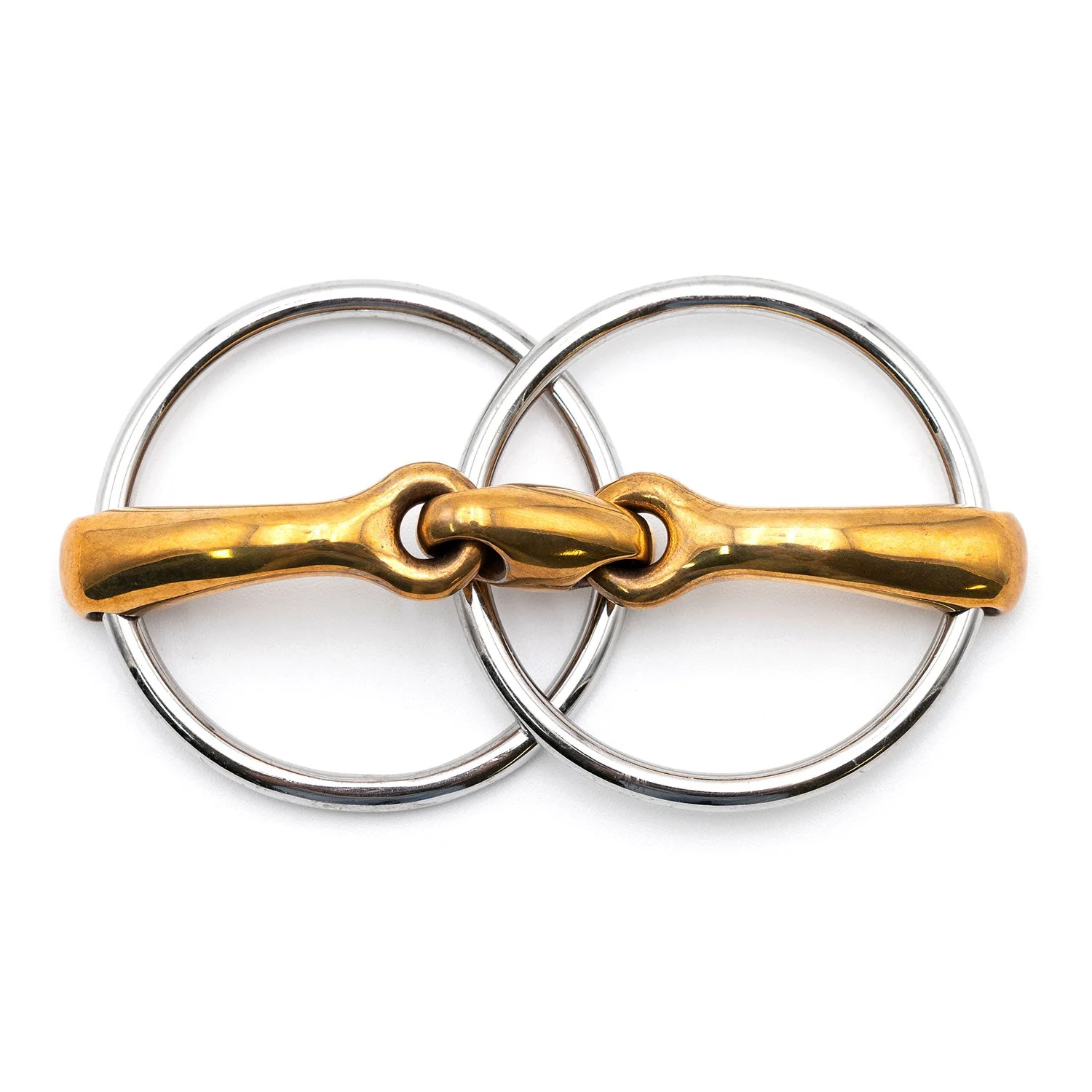 Jeffers Oval Mouth Copper Loose Ring Horse Bit, 5" - Image 8