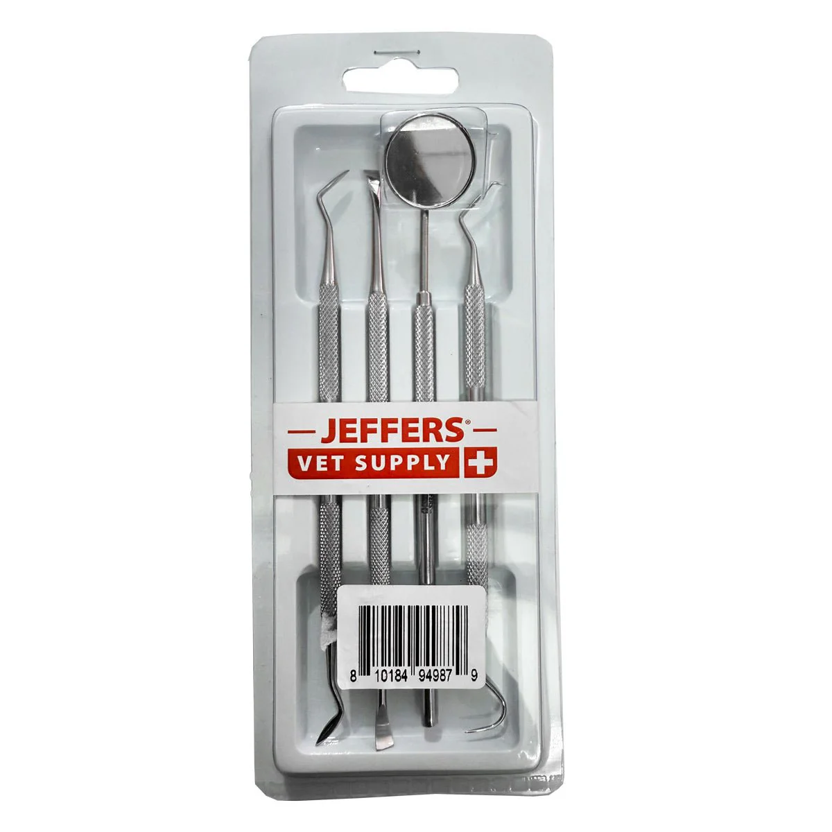 Jeffers Pet Dental Care Kit – Stainless Steel Scaler and Scraper Set for Dogs and Cats – Teeth Cleaning & Tartar Remover Tools - Image 4