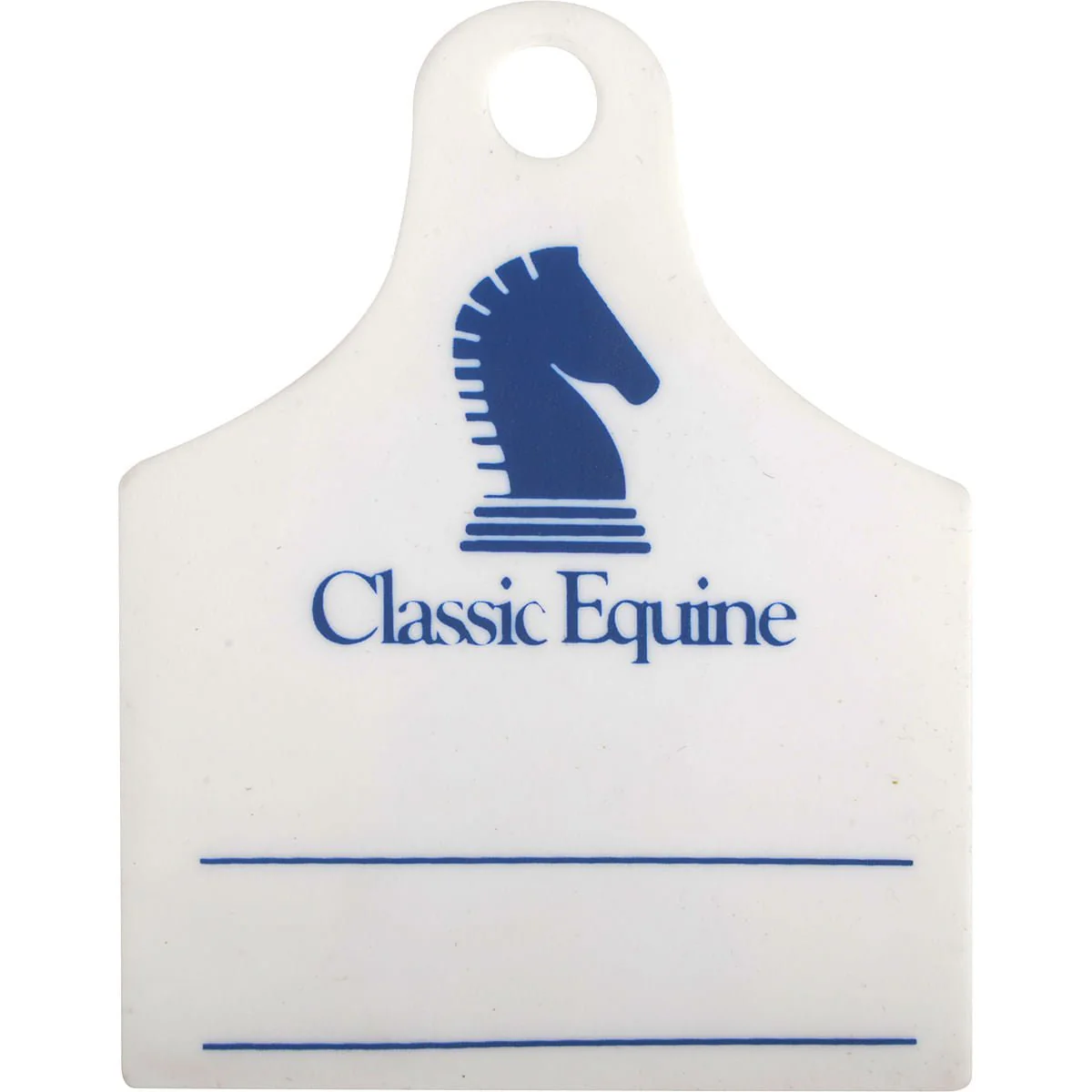6-pk Classic Equine ID Tag, White - Image 2