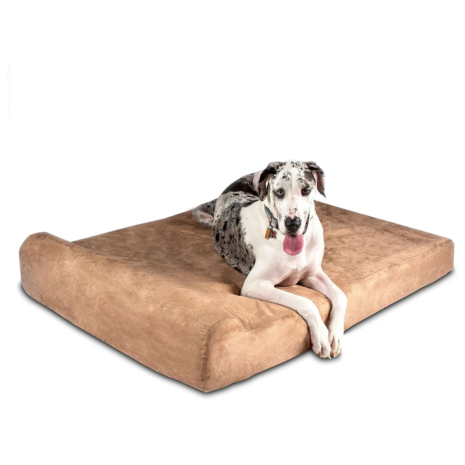 Big Barker 7" Thick Headrest Dog Bed – Orthopedic Foam Bed for Large & Giant Breed Dogs, Vet Recommended, Machine Washable - Image 9