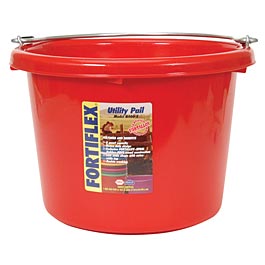 Fortiflex® 8 Quart Utility Pail – Heavy-Duty Multi-Purpose Bucket, UV-Protected - Image 2