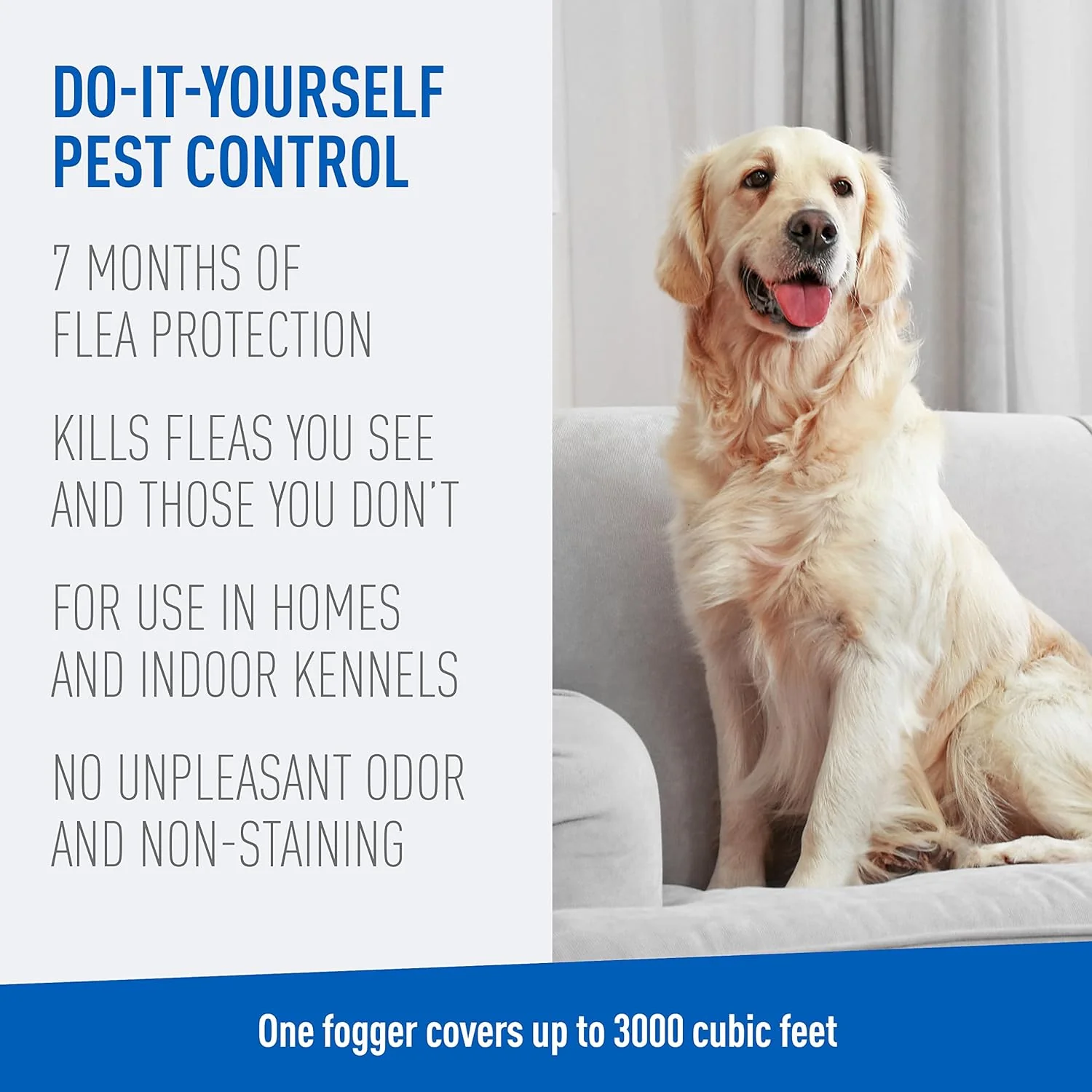Adams Plus Flea & Tick Indoor Fogger, 3-pk (3 oz each) - Image 5
