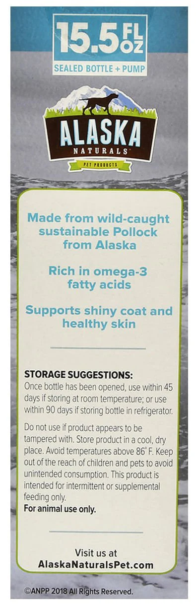 Alaska Naturals Wild Alaskan Pollock Oil for Dogs, 32 oz - Image 10