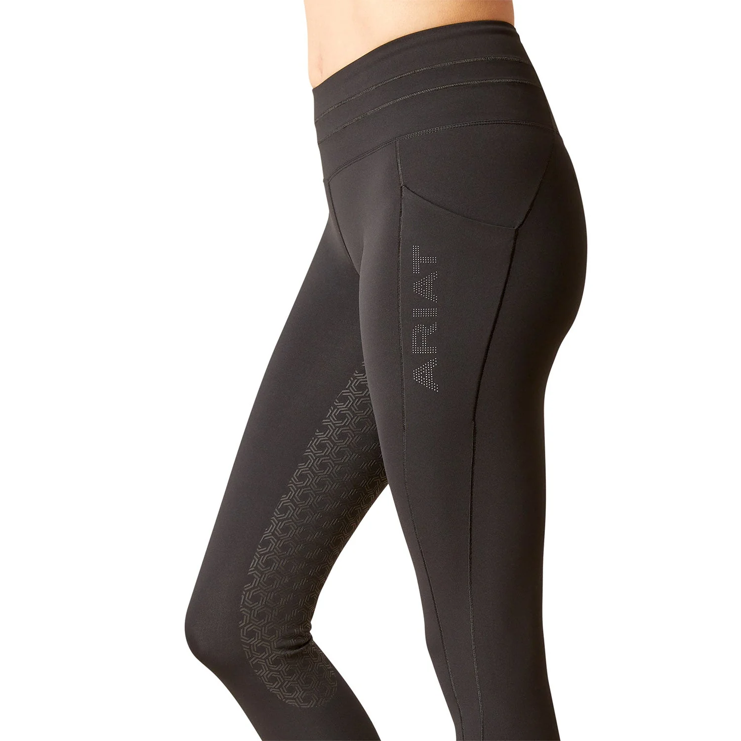 Ariat Women's Eos 2.0 Full Seat Riding Tights with Silicone Grip & Pockets - Image 3