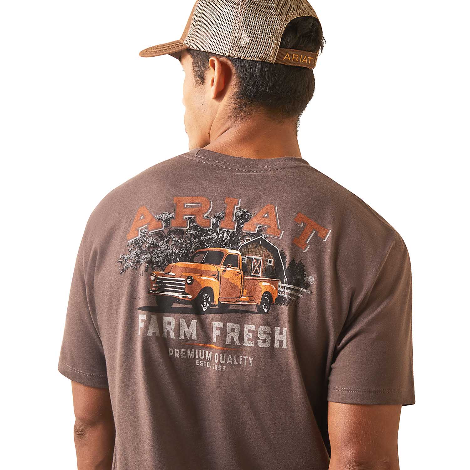 Ariat Men's Farm Fresh Truck Short Sleeve T-Shirt - Image 2