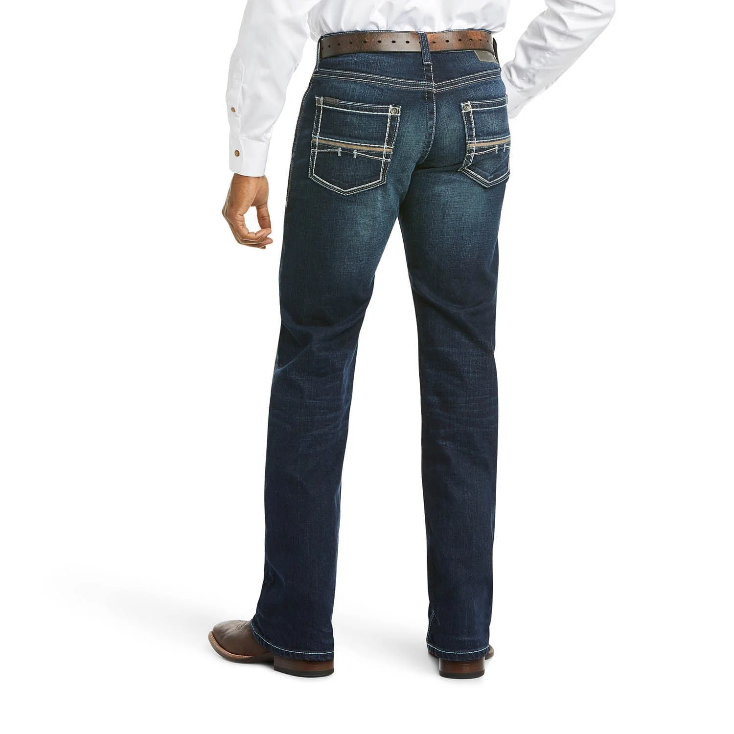 Ariat Men's M5 Slim Stretch Coltrane Stackable Straight Leg Jean - Image 3