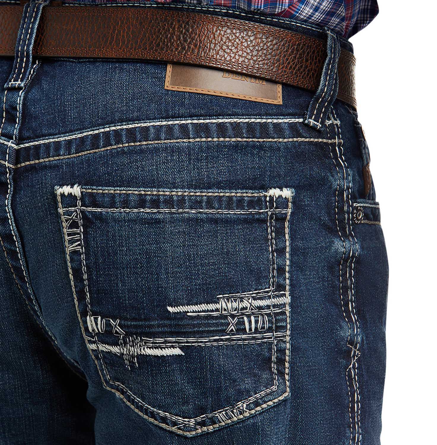 Ariat Men's M4 Low Rise Stretch Adkins Boot Cut Jean - Image 100