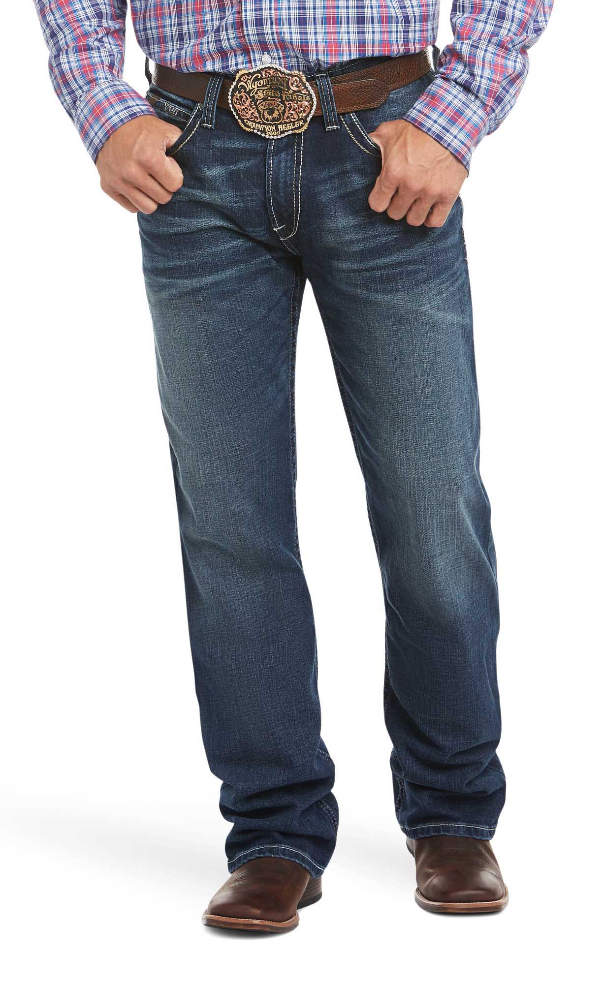 Ariat Men's M4 Low Rise Stretch Adkins Boot Cut Jean - Image 65