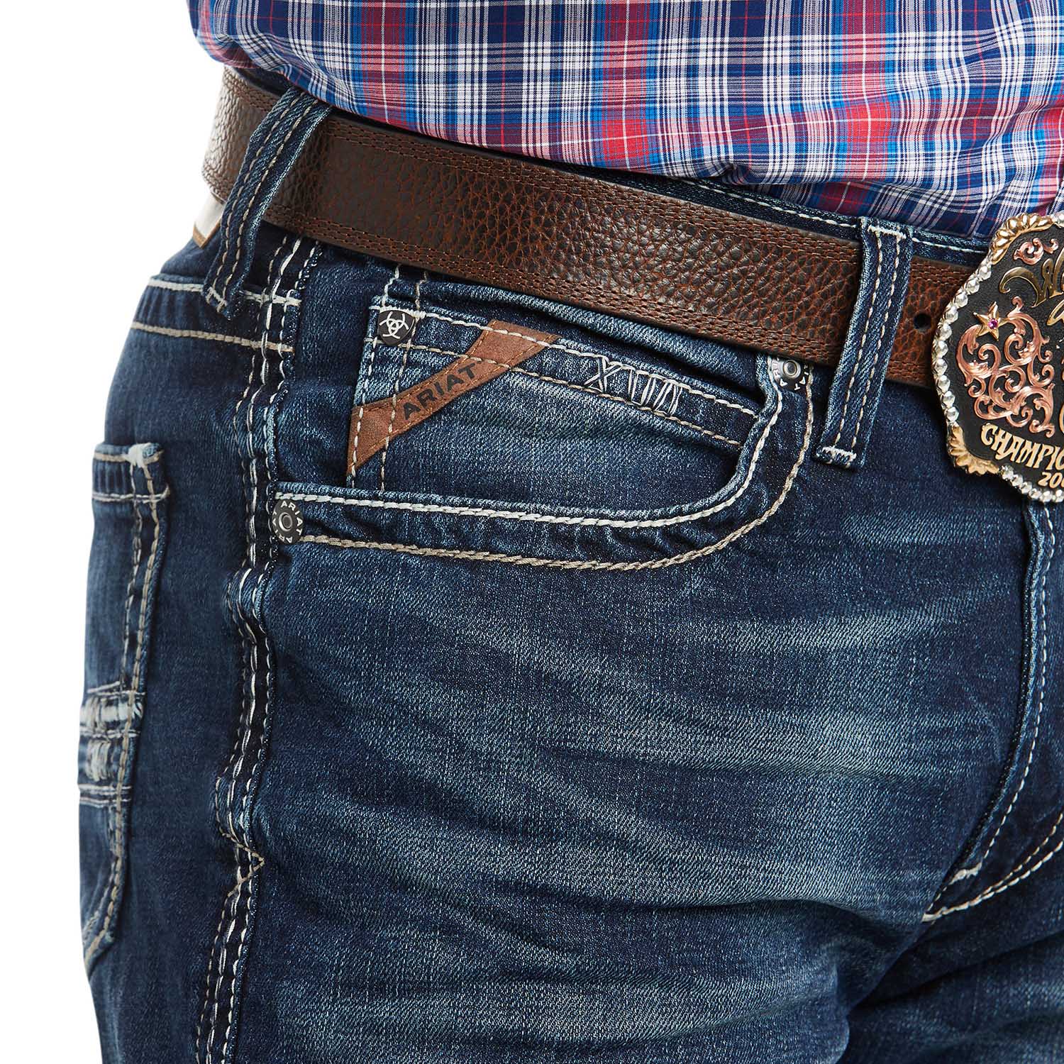 Ariat Men's M4 Low Rise Stretch Adkins Boot Cut Jean - Image 82