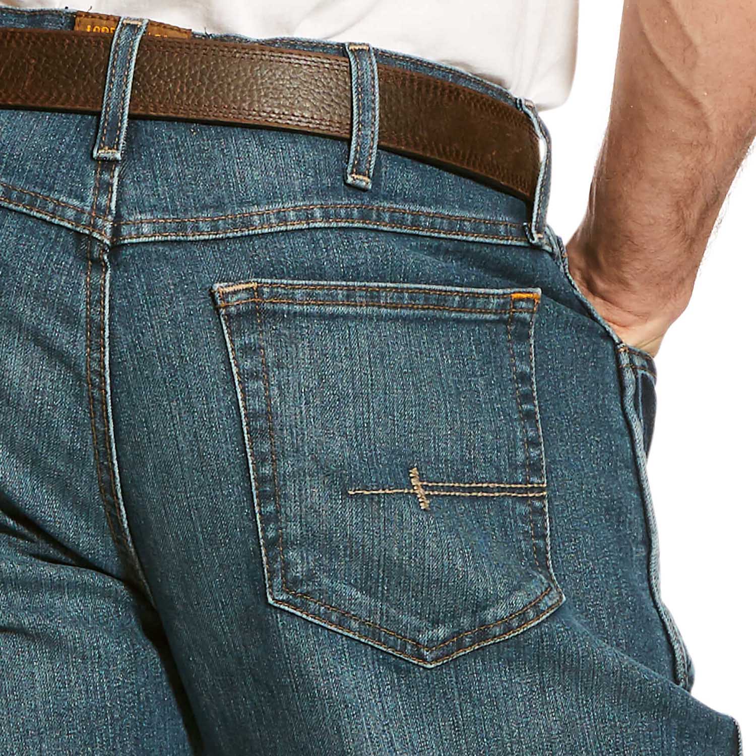 Ariat Men's Rebar M4 Relaxed DuraStretch Basic Boot Cut Jean - Image 152