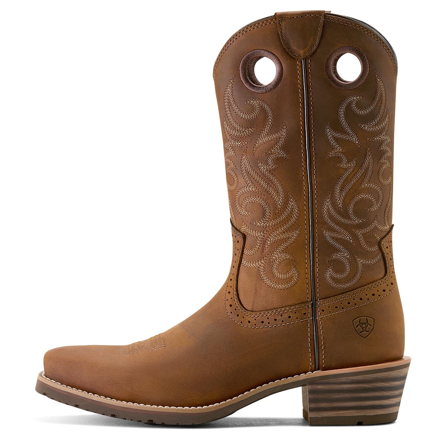 Ariat Men's Hybrid Roughstock Square Toe Cowboy Boots - Image 2
