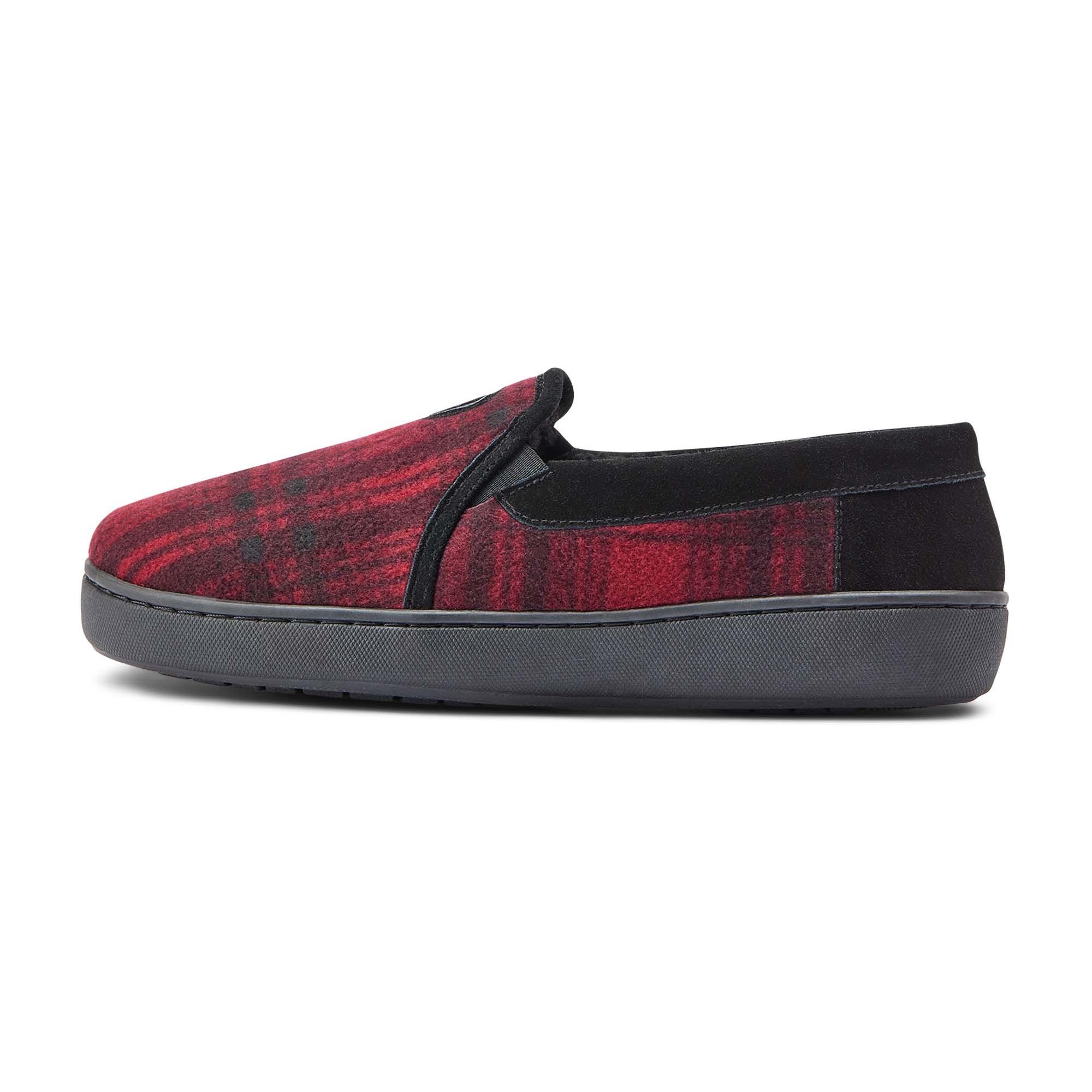 Ariat Men's Lincoln Slipper in Collectible Tin, Red Plaid - Image 3