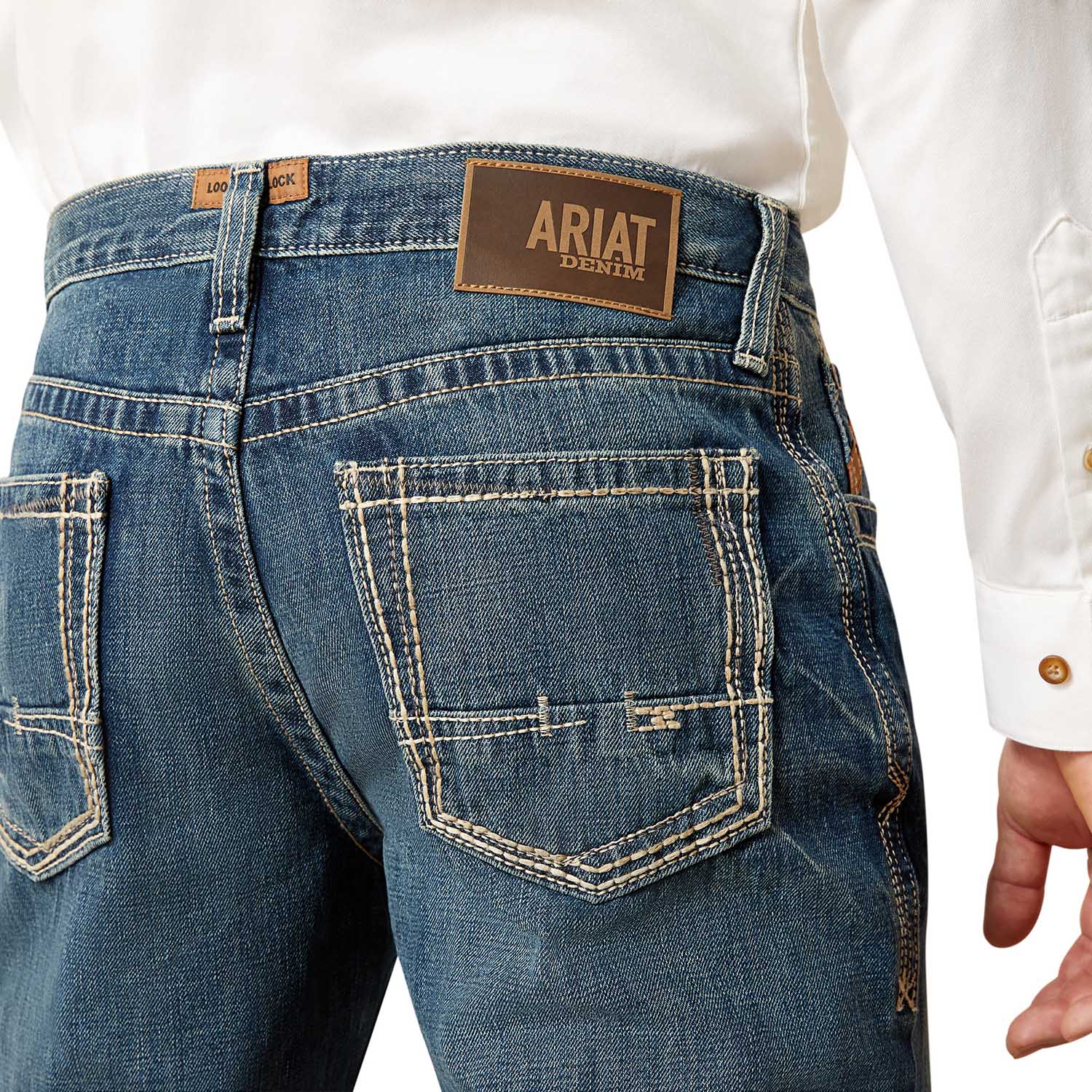Ariat Men's M4 Boundary Boot Cut Jean - Image 4
