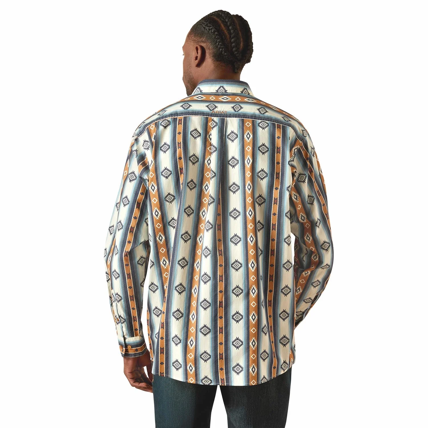Ariat Mens Shilo Classic Fit Long Sleeve Shirt - Image 2