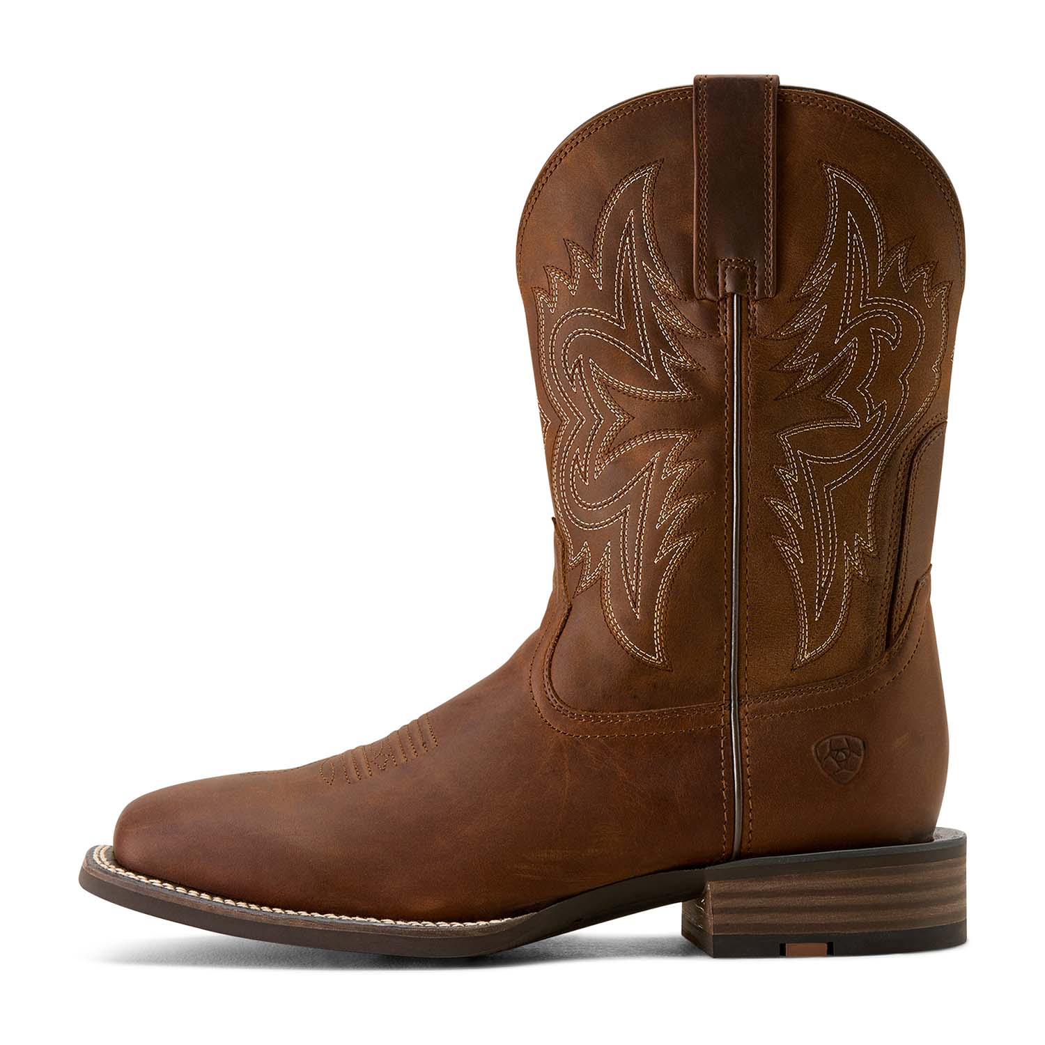 Ariat Mens Western Big Rig Wide Square Toe Cowboy Boot – Comfortable Durable Leather Work Boot - Image 4