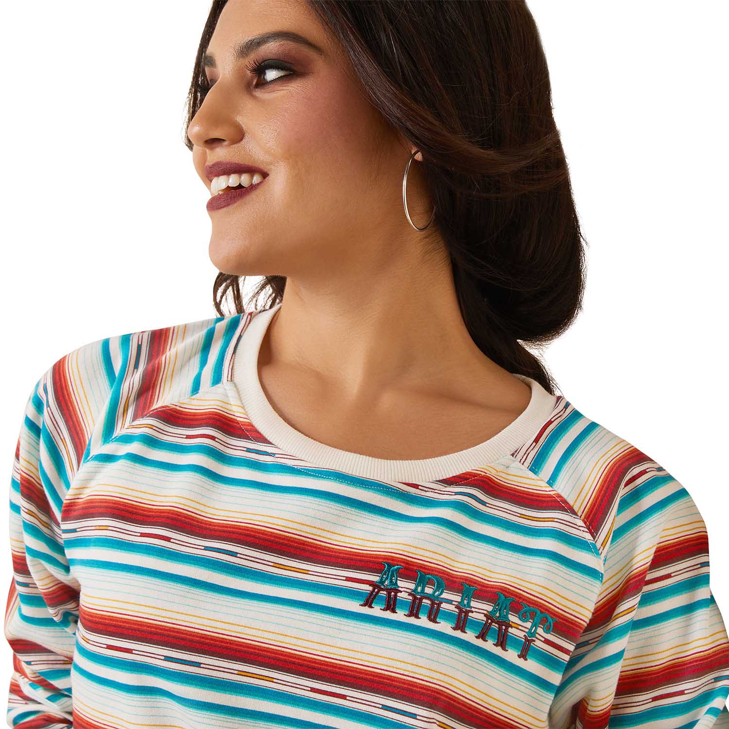 Ariat Women's R.E.A.L. Rosa Serape Sweatshirt - Image 6