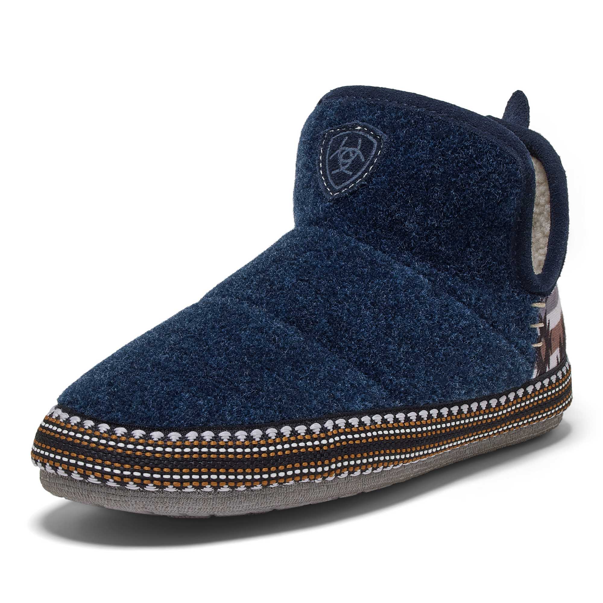 Ariat Women's Southwest Wool Blend Bootie Slippers - Image 3