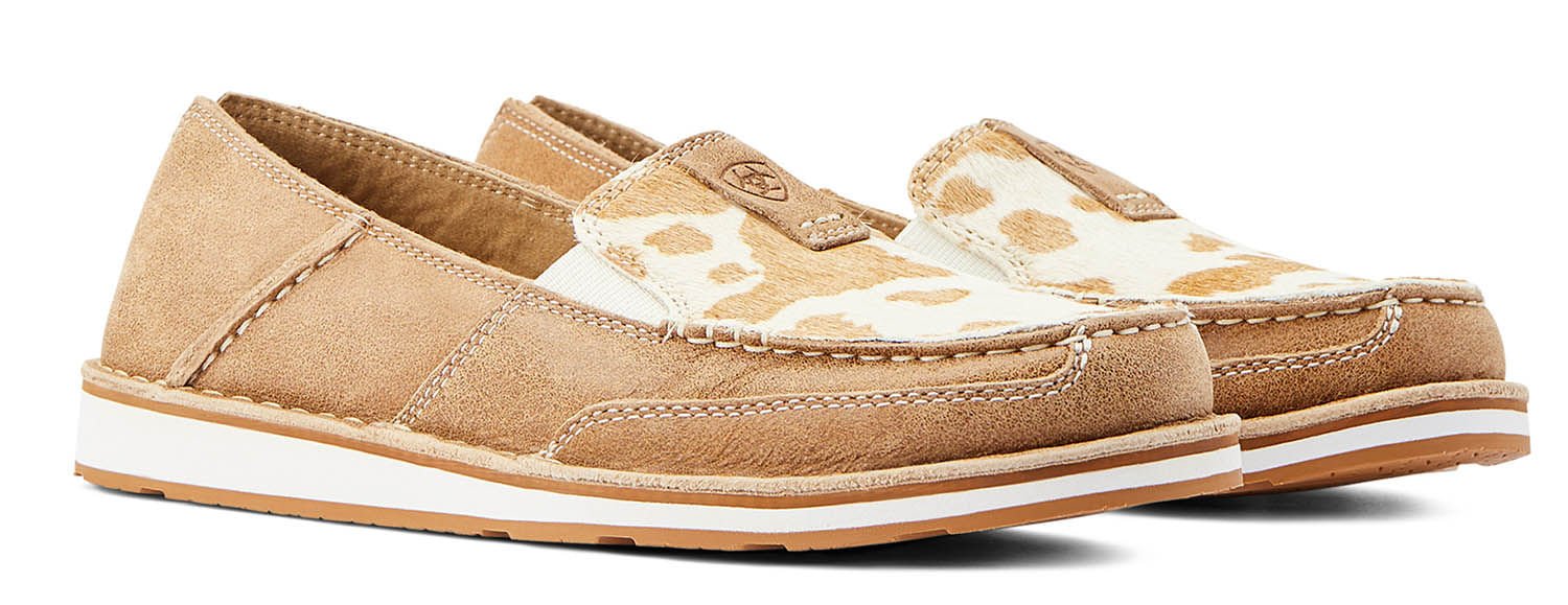 Ariat Women's Cruisers, Adobe/ Tan and White Hair On - Image 36