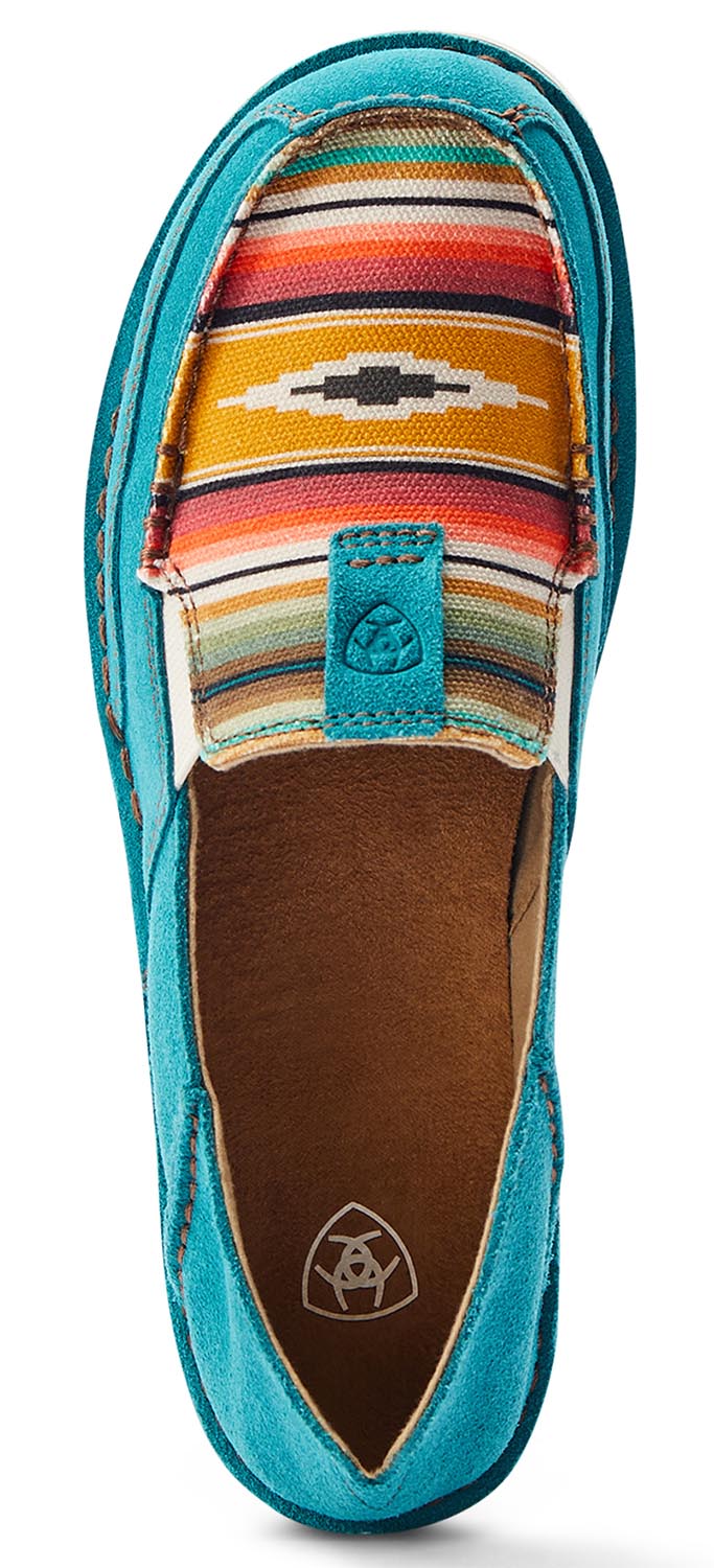 Ariat Women's Cruisers, Teal & Suede - Image 13