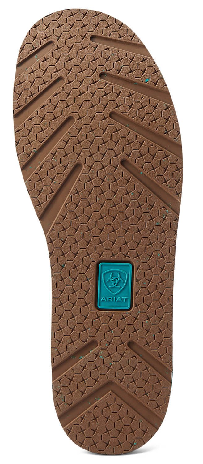 Ariat Women's Cruisers, Teal & Suede - Image 14