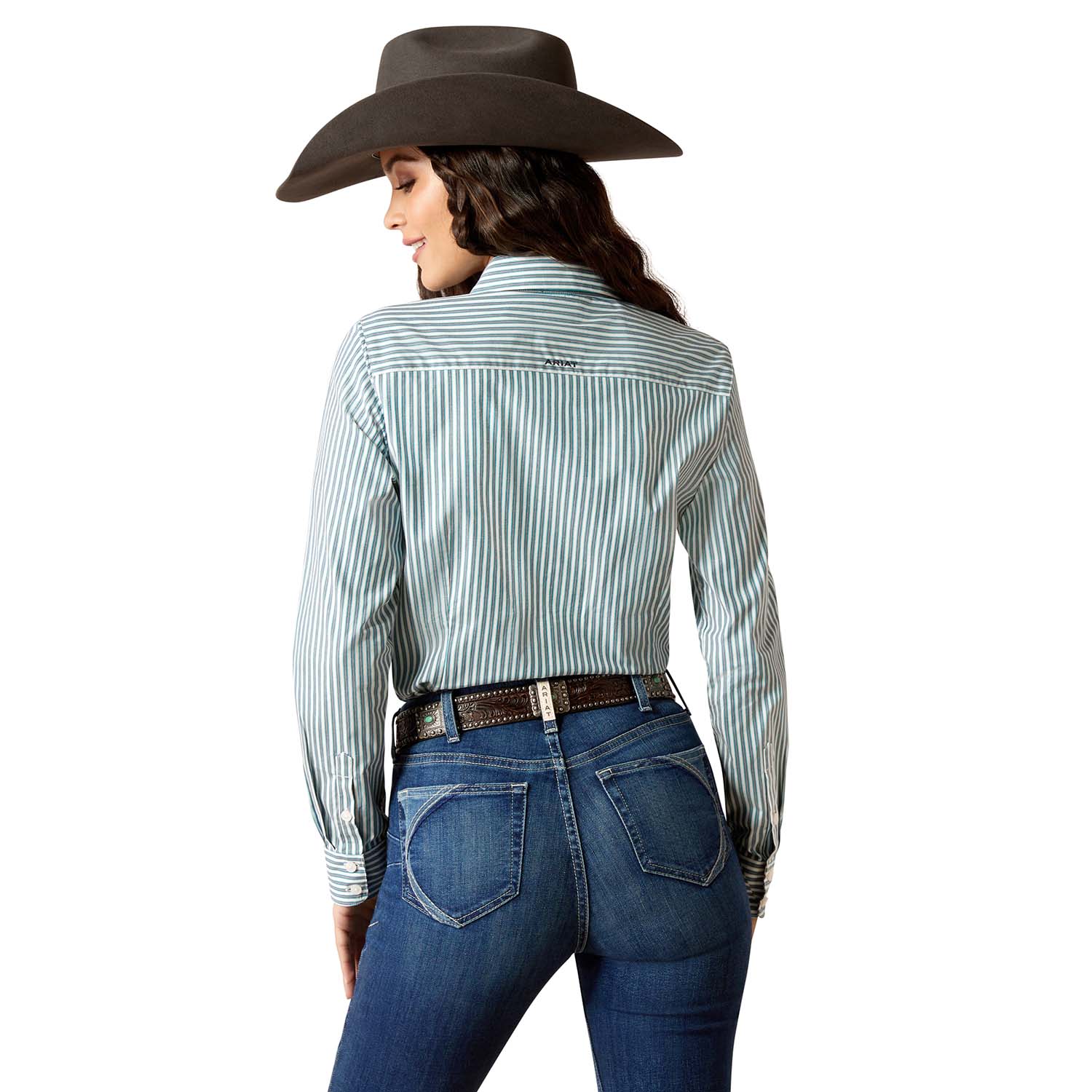 Ariat Women's Kirby Wrinkle-Free Long Sleeve Shirt – Figure-Flattering, Equestrian Performance Top - Image 2