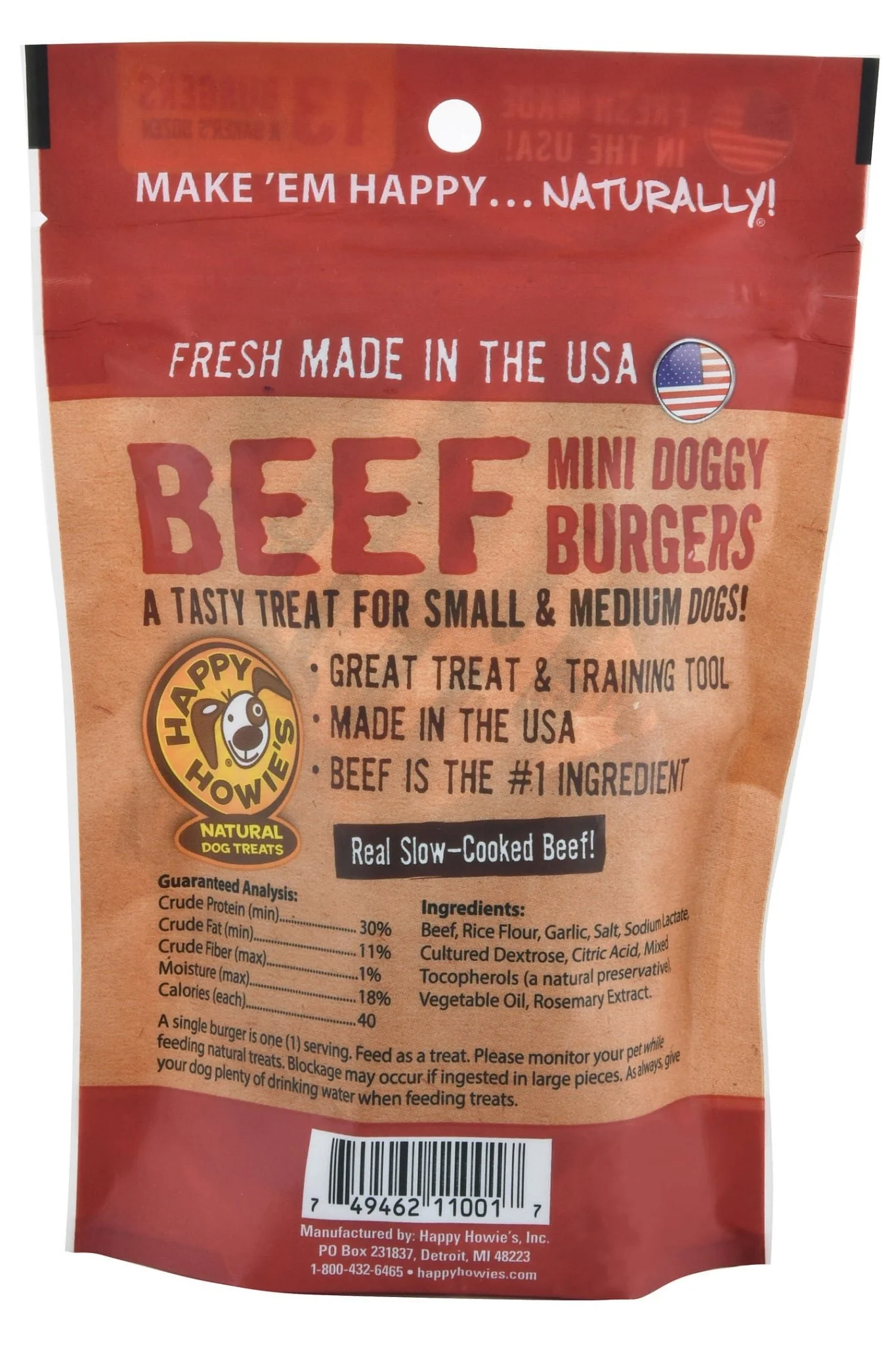 Happy Howie's Beef Doggy Burgers - Image 2
