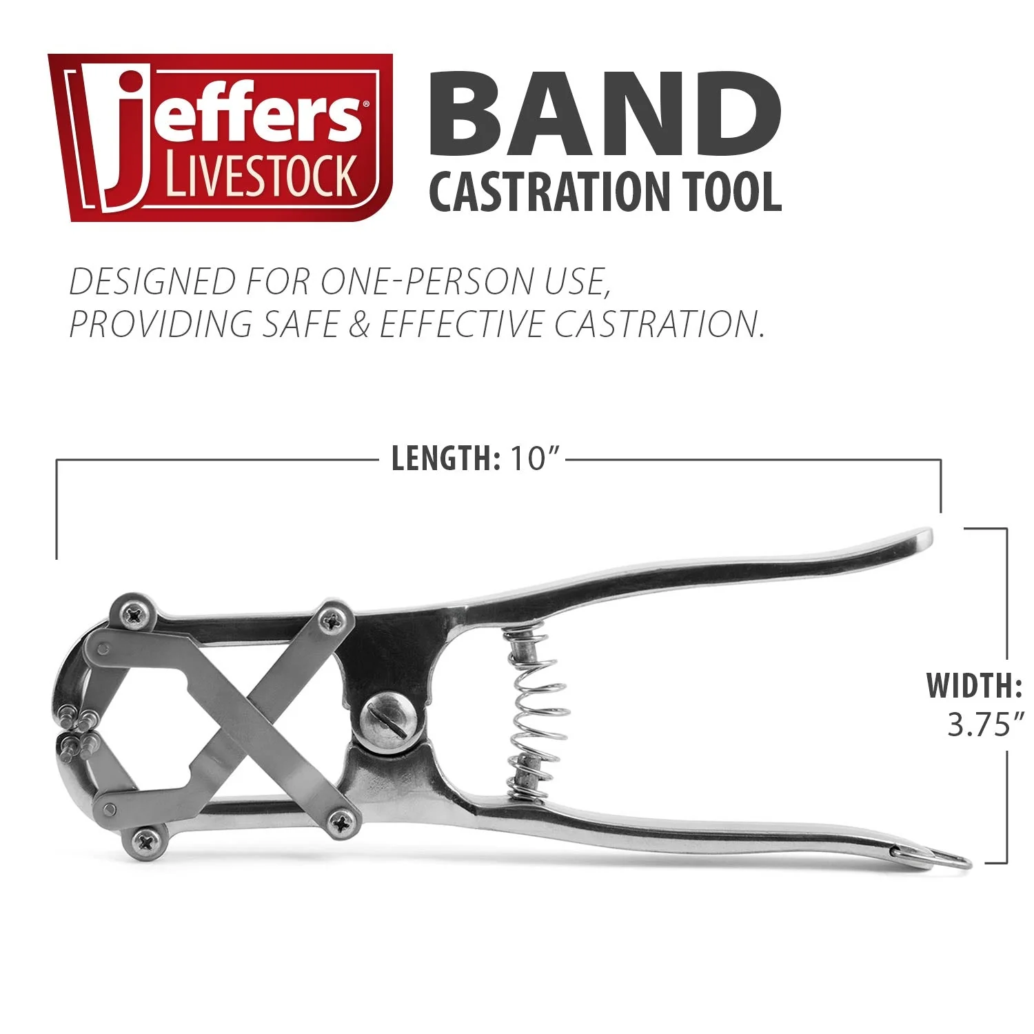 Jeffers Band Castration Tool for Livestock - Image 3