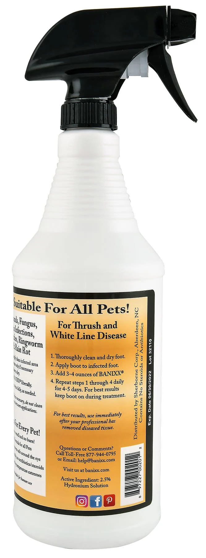 Banixx Horse & Pet Care Antibacterial & Antifungal Spray - Image 5