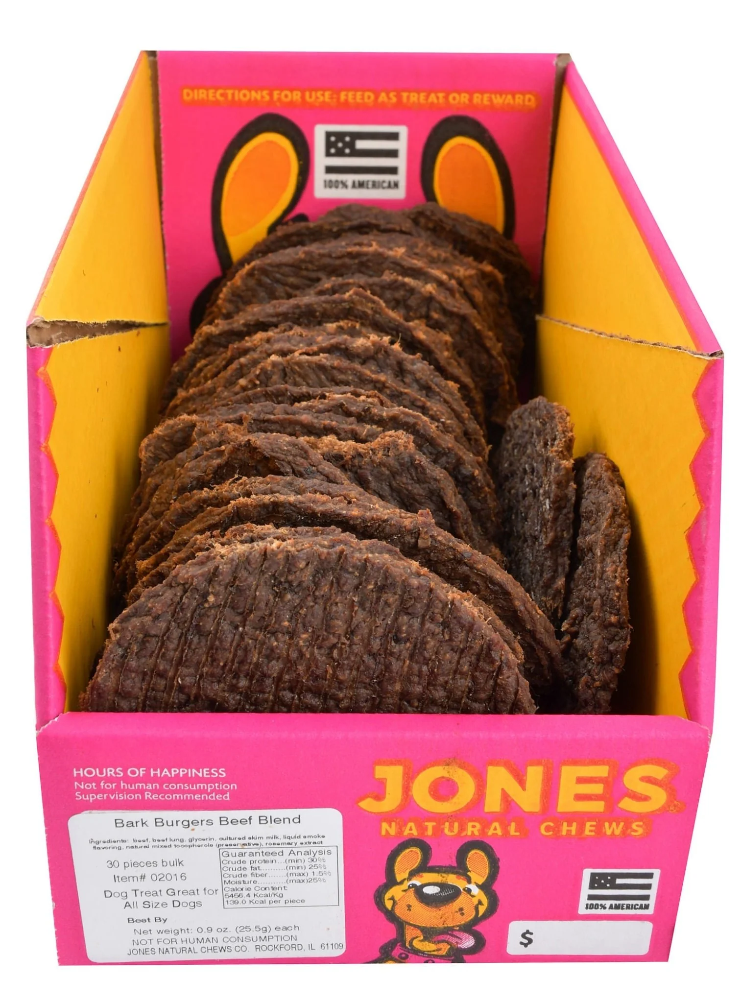 Bark Burgers Beef Blend Dog Chew Treats - Image 6
