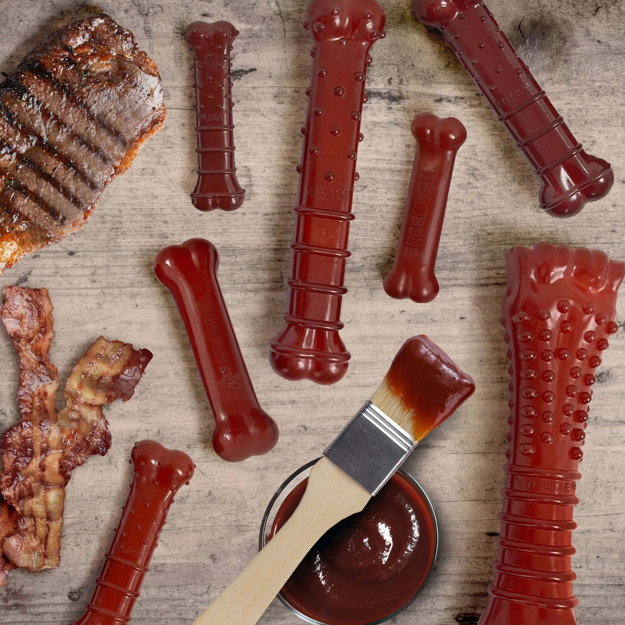 Basted Blast Dual Flavored Power Chew, Bacon Basted Steak - Image 11