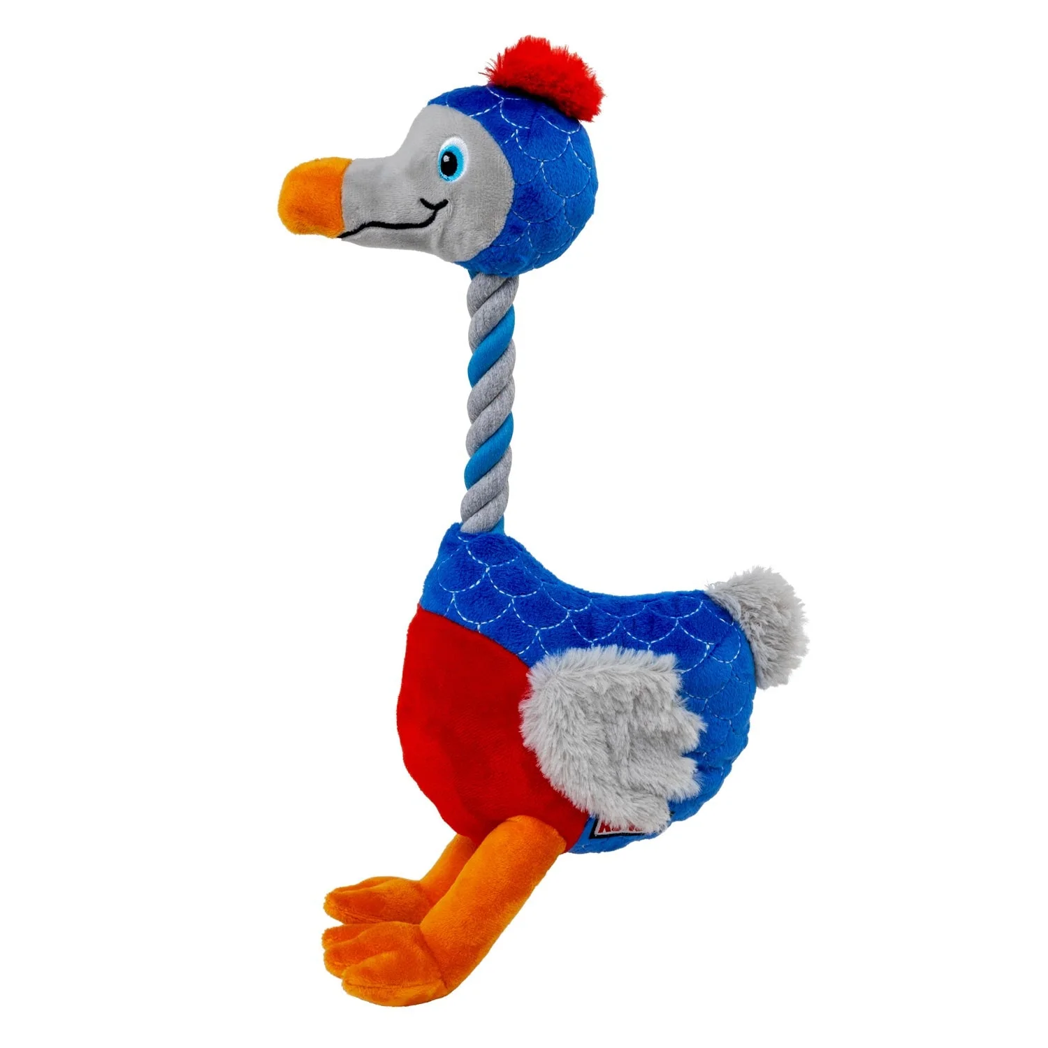 KONG Bendeez™ Plush Dog Toy with Flexible Rope Core & Squeaker - Image 20