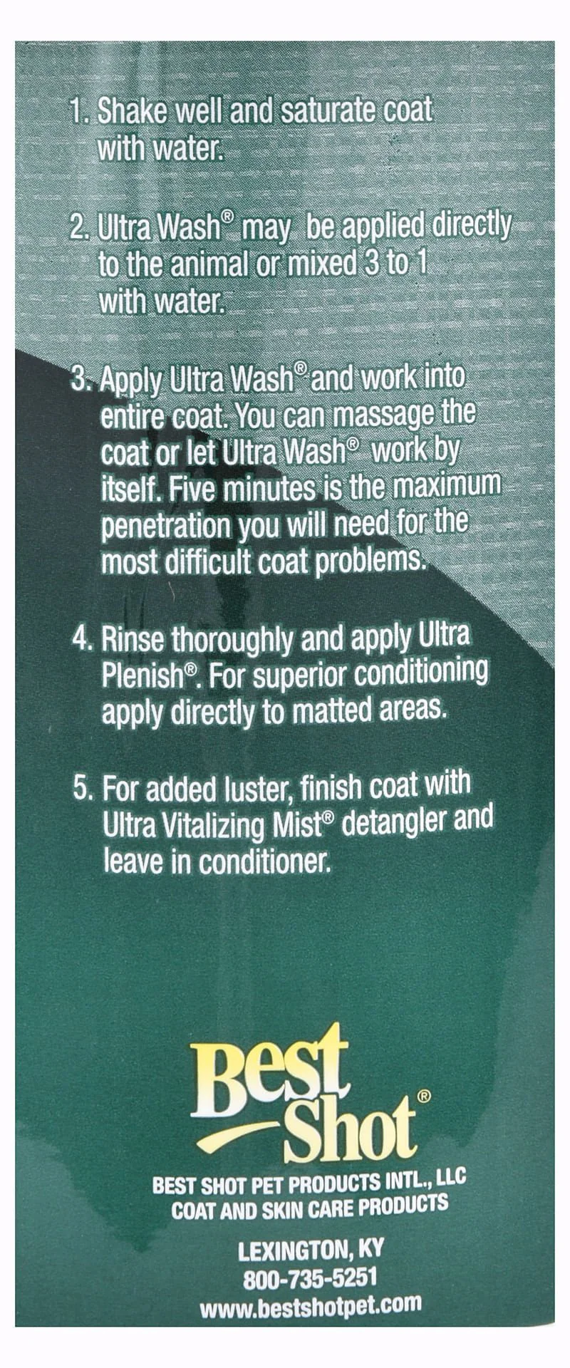 Best Shot Ultra Wash Shampoo - Image 5