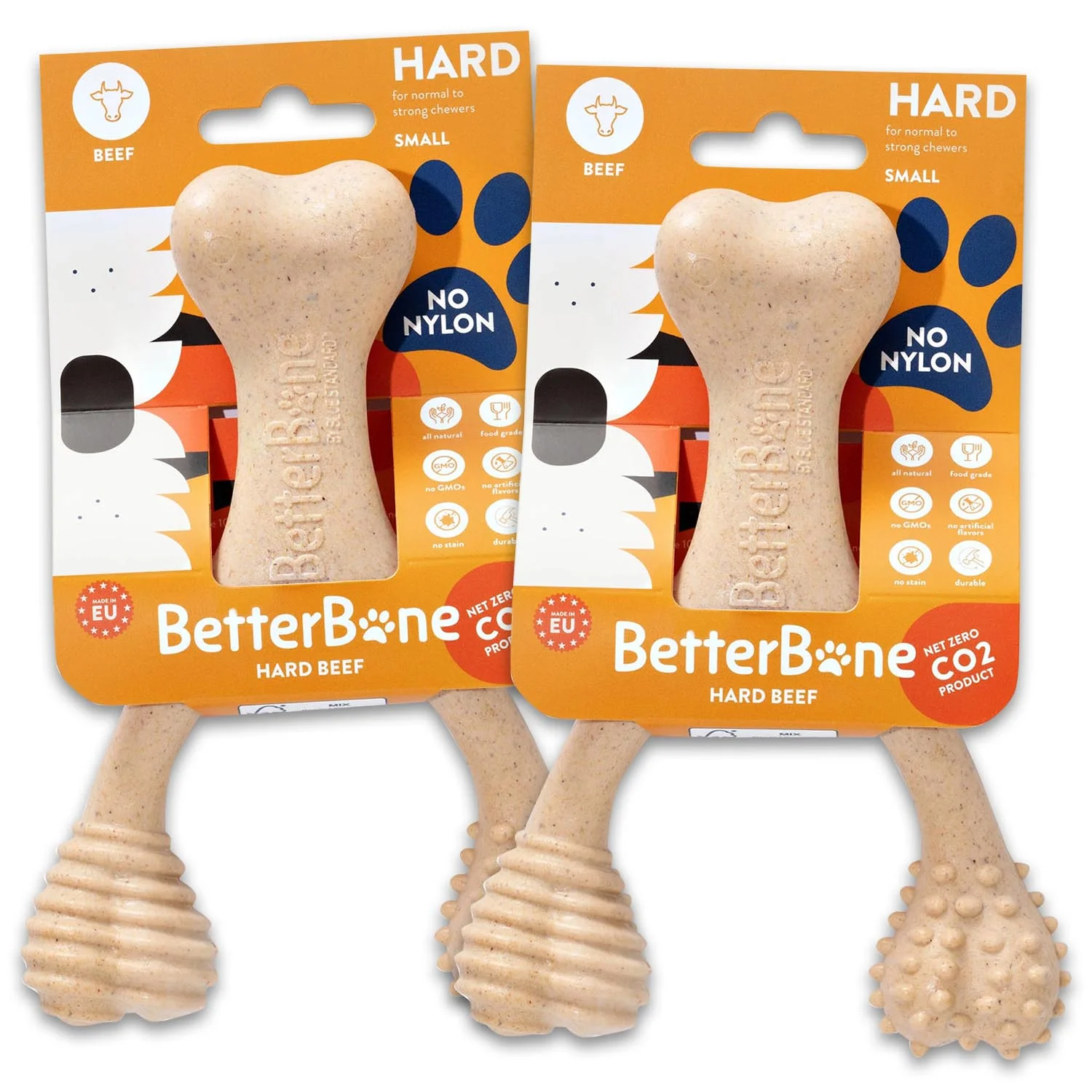 BetterBone Hard Density Natural Dog Chew Toy for Aggressive Chewers, Beef Flavor - Image 6