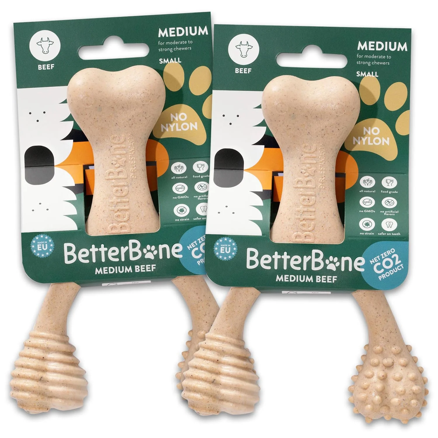 BetterBone Medium Density Natural Chew Toy – Beef Flavor for Dogs, Safe & Non-Toxic - Image 4