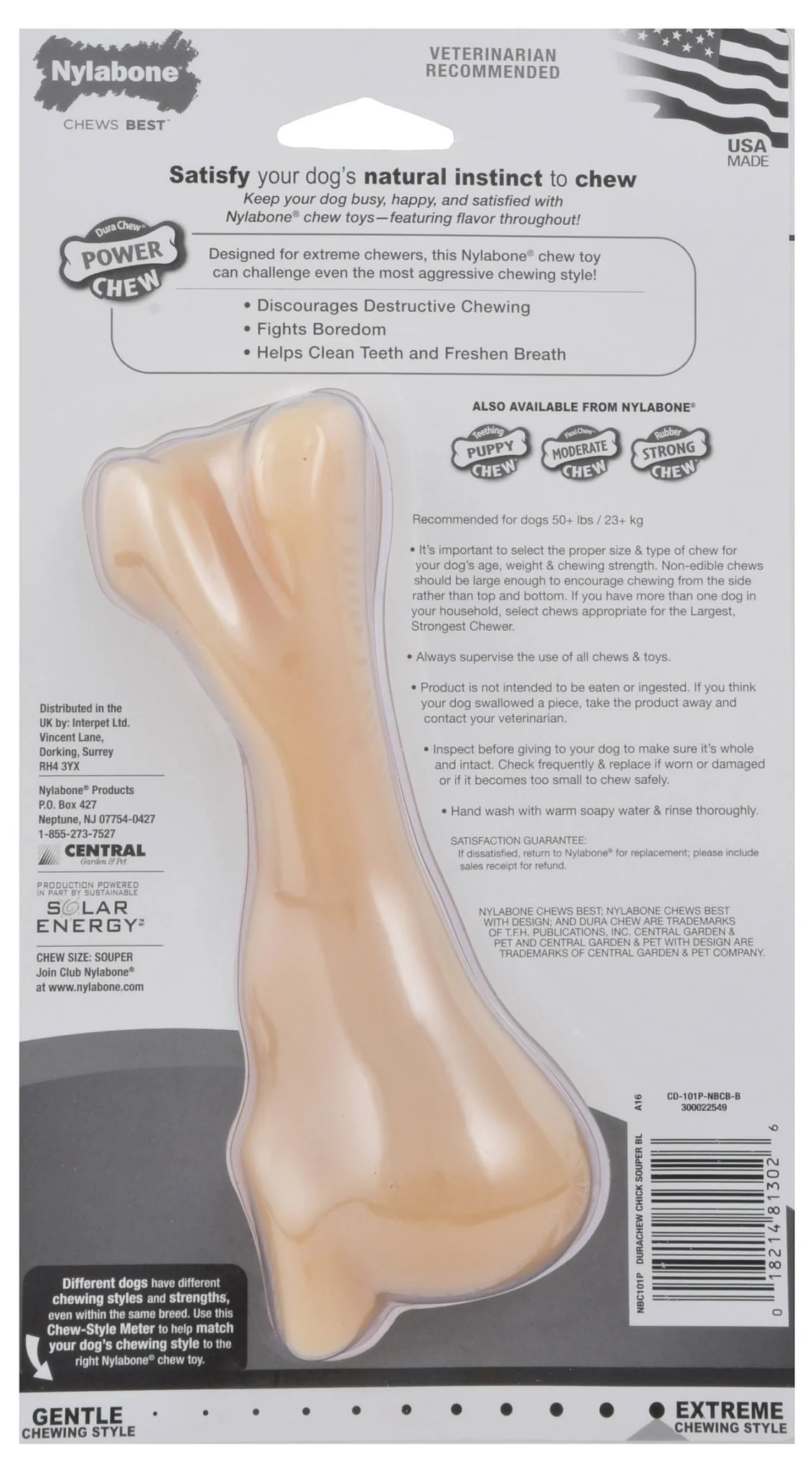 Nylabone Big Chews for Big Dogs, Xlarge/Souper, 50+ lbs - Image 3