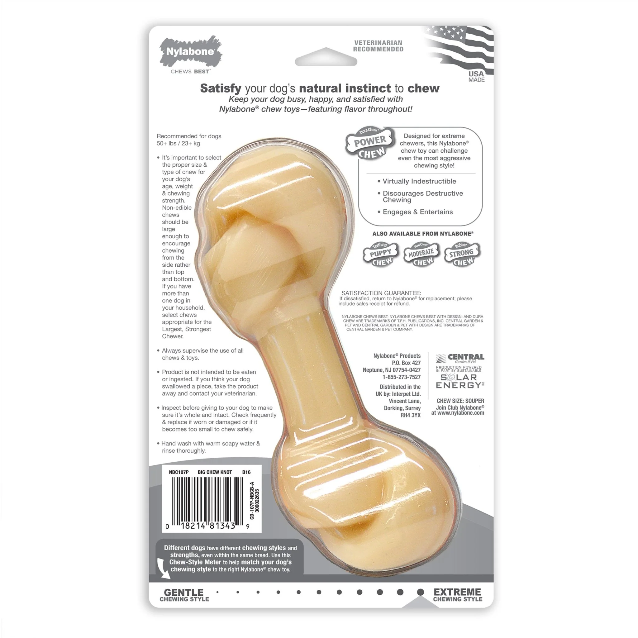 Nylabone Big Chews for Big Dogs, Xlarge/Souper, 50+ lbs - Image 6