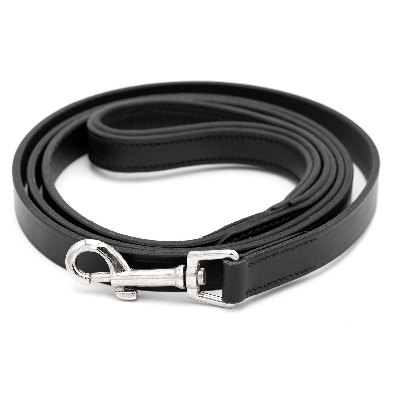 Jeffers Black Padded Leather Pet Leash - Image 8