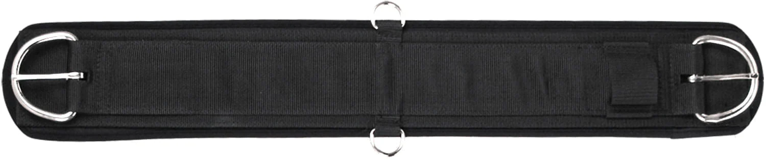 Mustang Straight Western Cinch, Black - Image 2