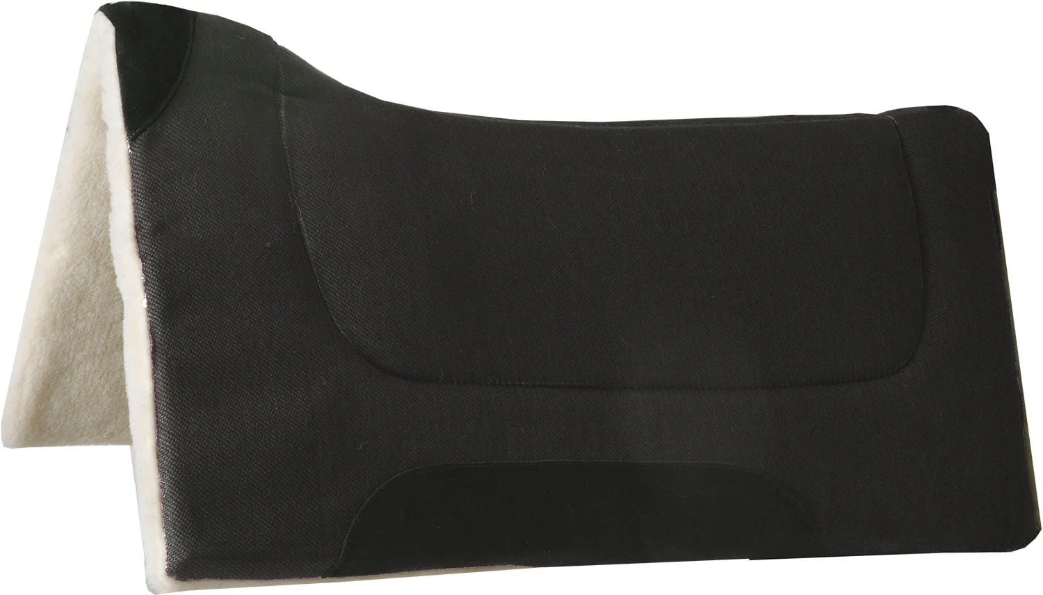 Blue Horse Brushed Wool Contoured Saddle Pad