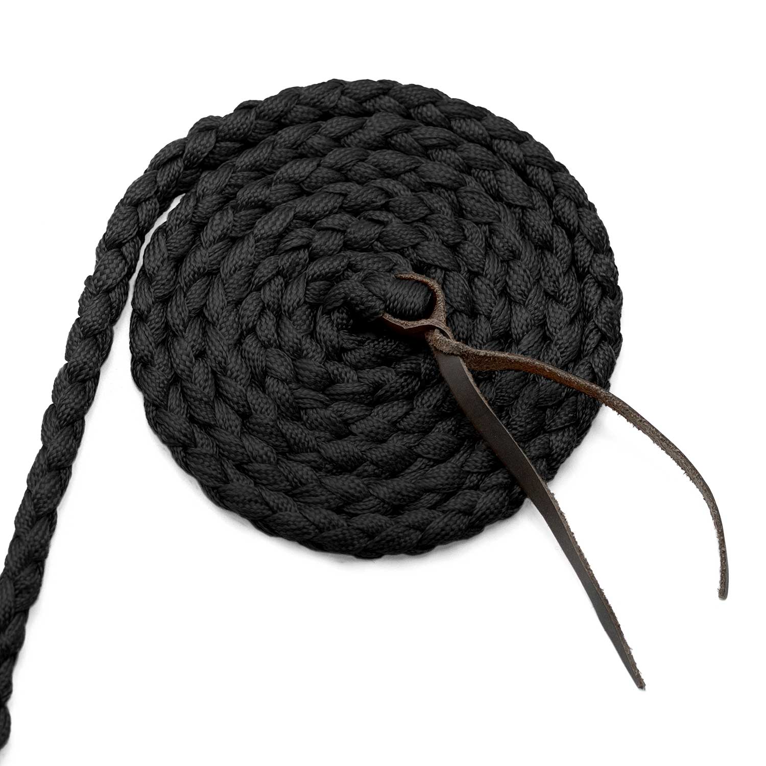 Jeffers Braided Mule Tape Halter with 10' Lead for Horses - Image 16