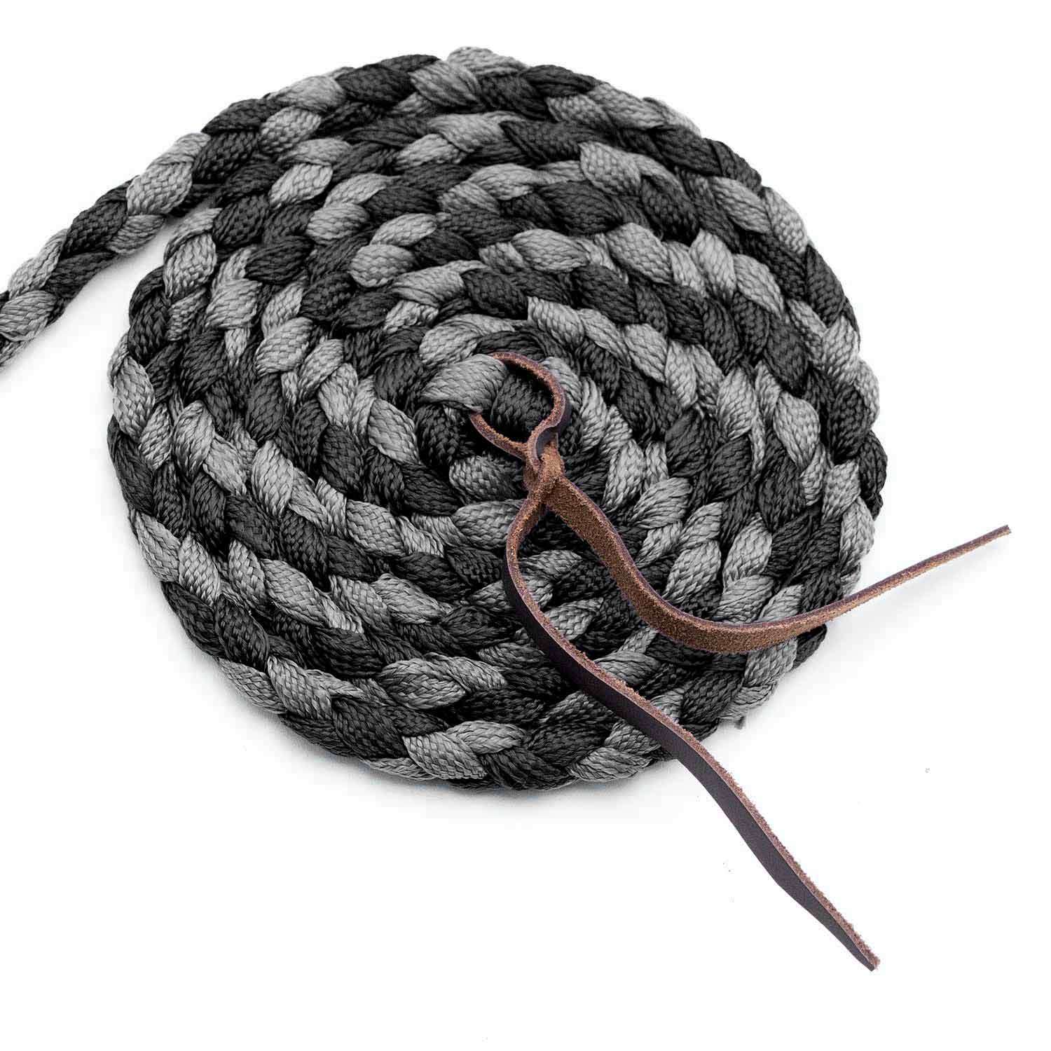 Jeffers Braided Mule Tape Halter with 10' Lead for Horses - Image 55