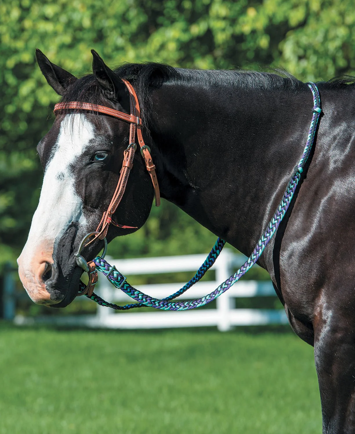 Weaver Braided Nylon Barrel Reins - Image 12